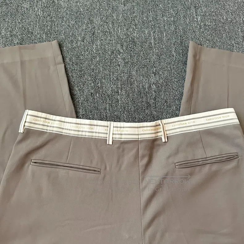 Dior Dior 23ss latest style oblique buckle khaki suit Size 48R - 8 Thumbnail