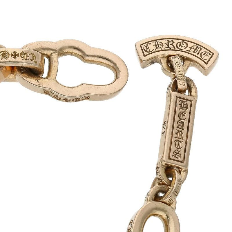 Chrome Hearts Chrome Hearts 22K Paper Chain Gold Bracelet Size ONE SIZE - 3 Thumbnail