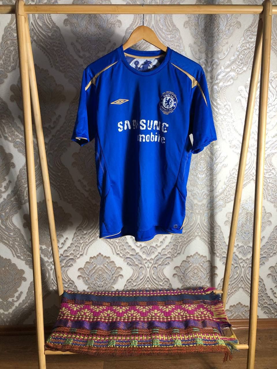 Umbro × Vintage VERY RARE UMBRO FC CHELSEA LONDON ENGLAND SOCCER JERSEY Y2K Size US XL / EU 56 / 4 - 1 Thumbnail