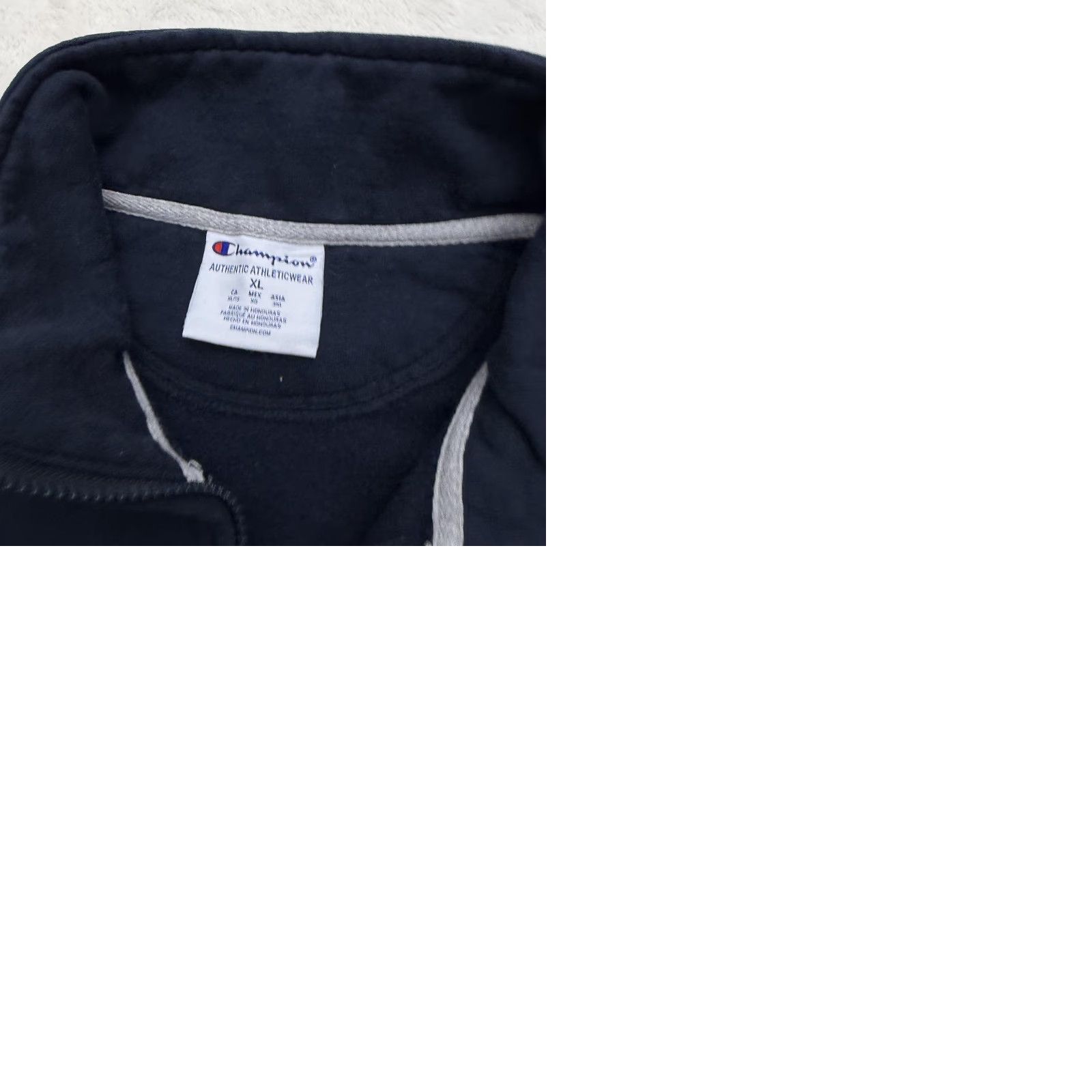 Champion Champion Catawba College Sweatshirt Men XL Blue 1/4 Zip Pullover Gym & Training Logo Graphic Print Shirts Mens Size US XL / EU 56 / 4 - 10 Thumbnail