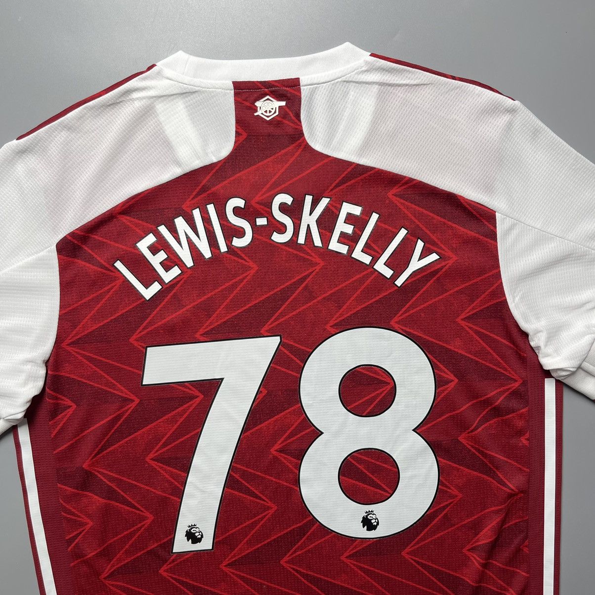 Vintage ARSENAL ADIDAS 2020/2021 SOCCER HOME JERSEY #78 LEWIS-SKELLY Size US L / EU 52-54 / 3 - 9 Thumbnail