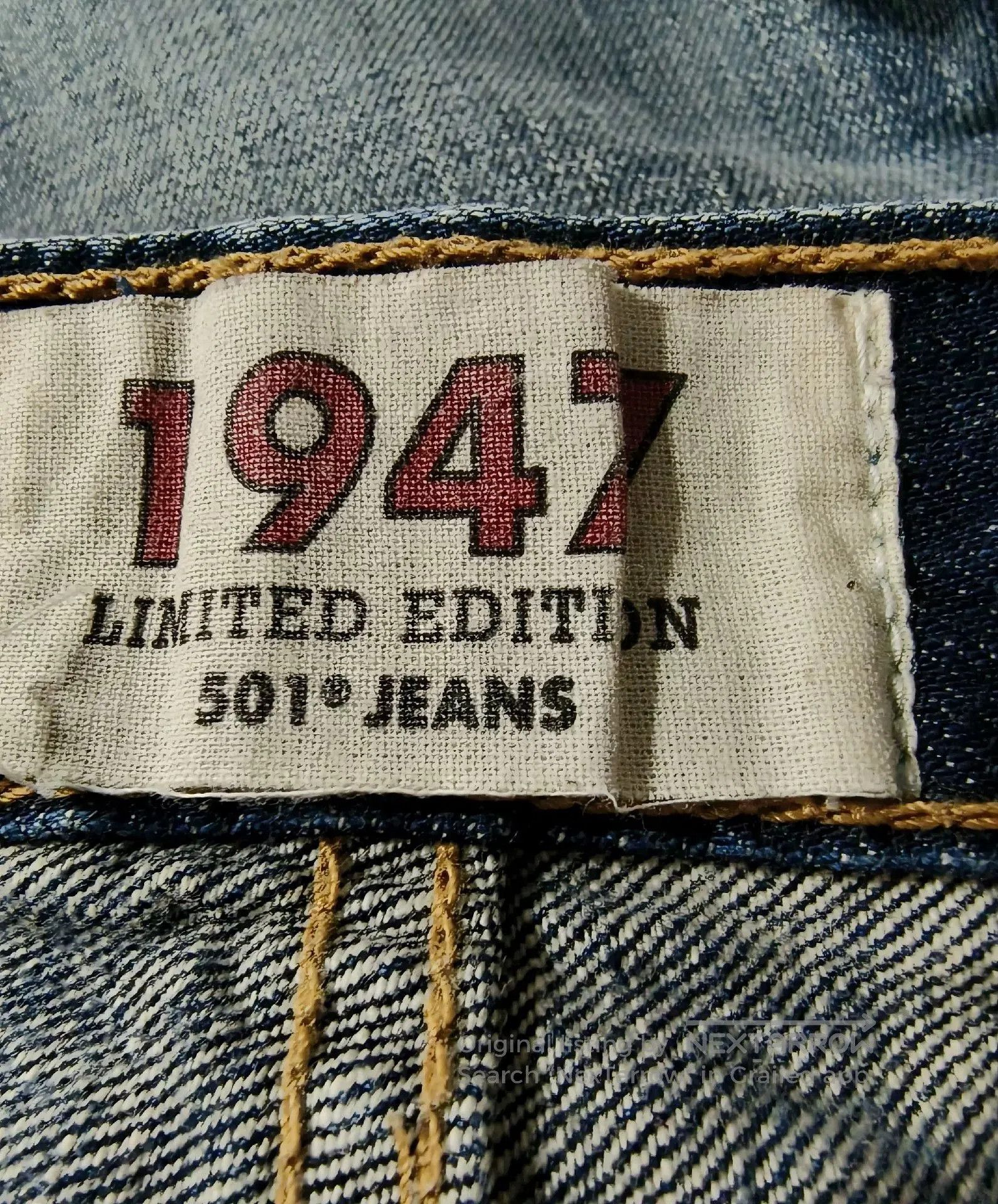Levi's Limited Edition Levi's 501 Jeans 1947. Size US 32 / EU 48 - 4 Thumbnail