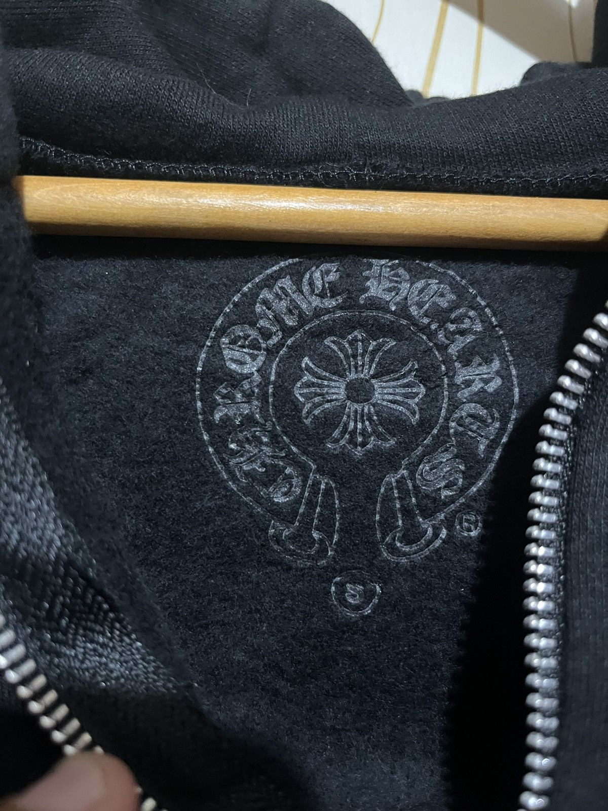 Chrome Hearts Chrome hearts leather cross patch zip up hoodie Size US S / EU 44-46 / 1 - 3 Thumbnail
