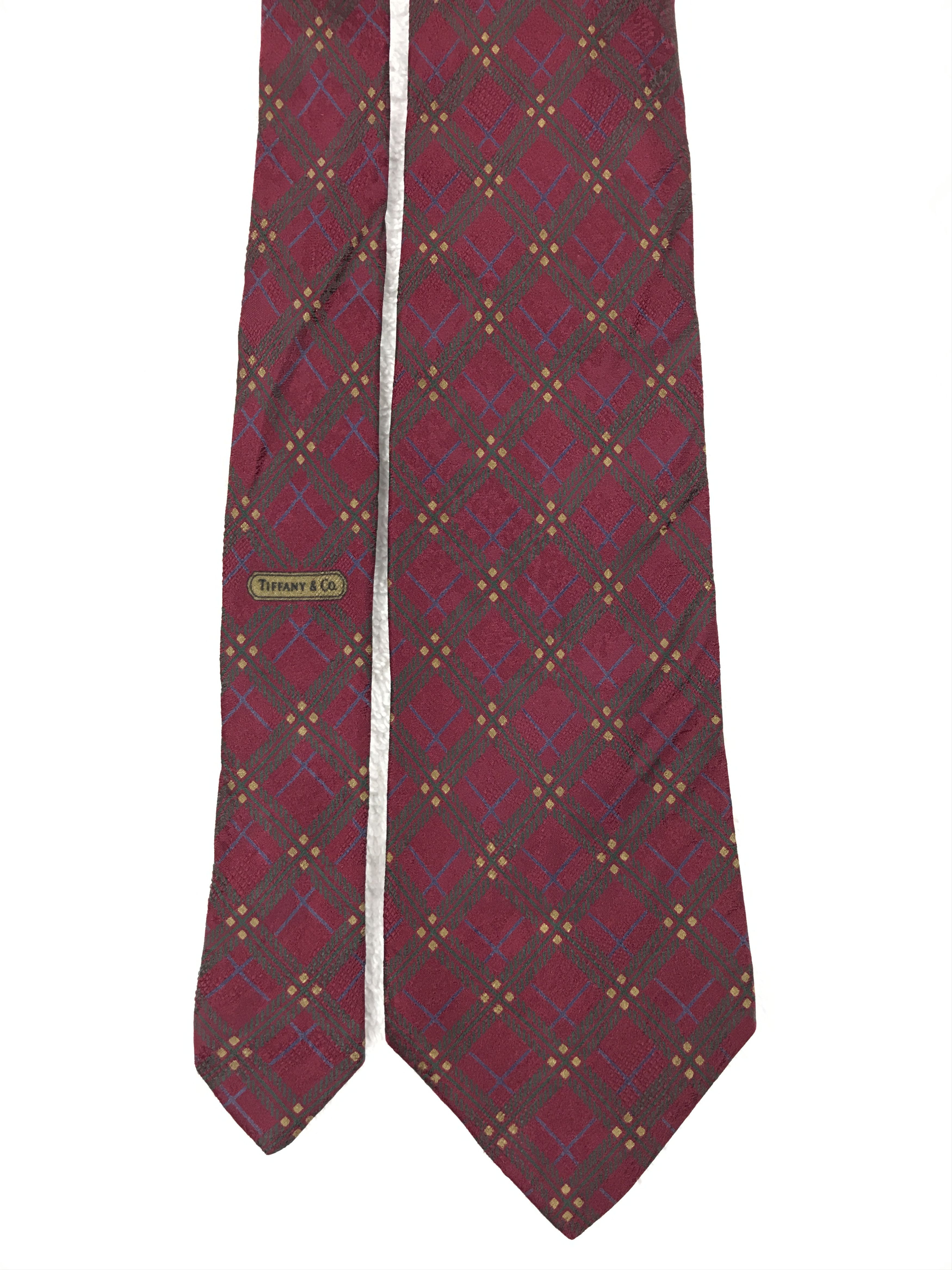 Tiffany & Co. × Vintage Vintage Tiffany & Co Silk Necktie Size ONE SIZE - 3 Thumbnail