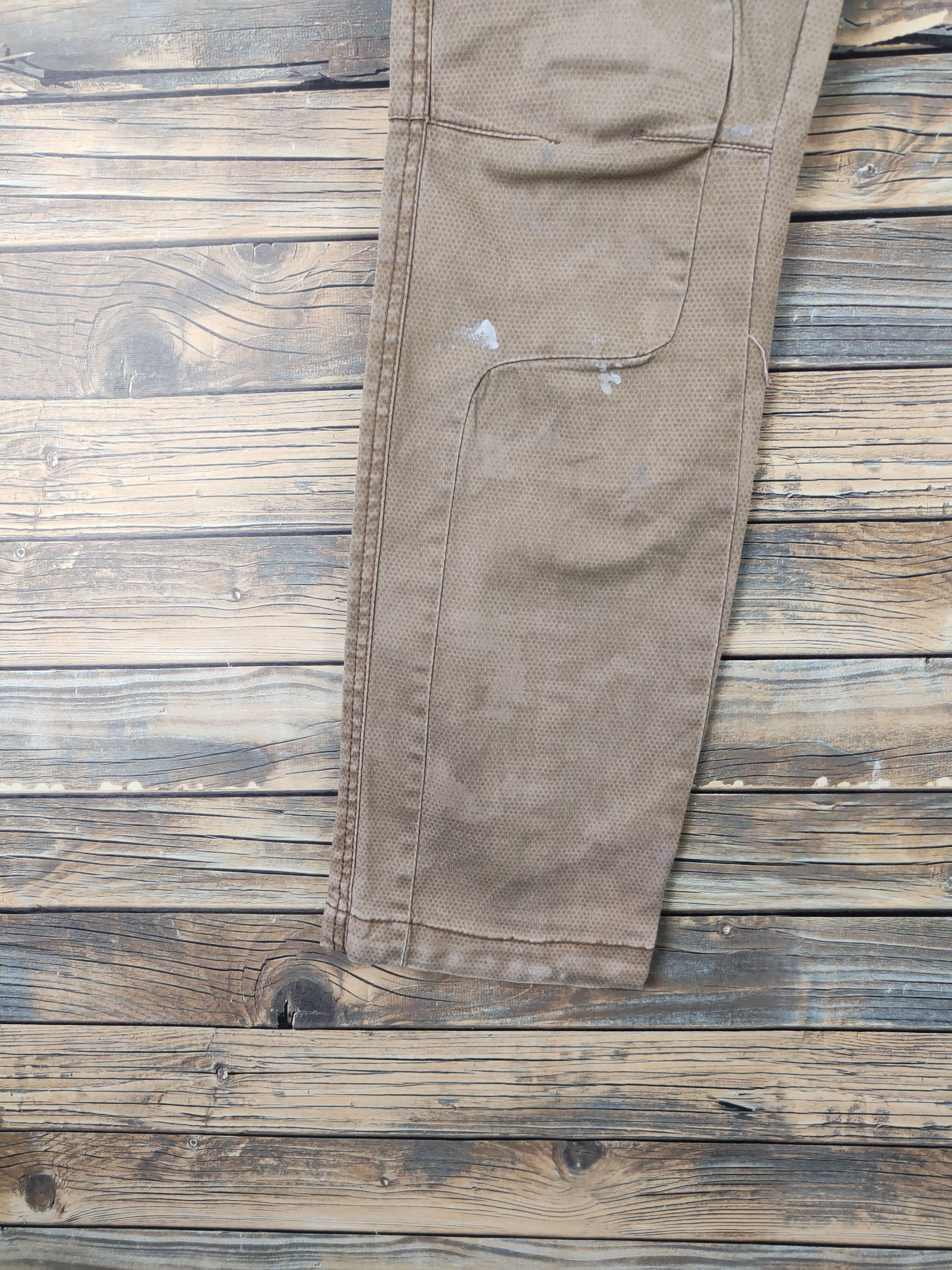 Japanese Brand DL Japanese Brand Beige Multipocket Cargo Pants #46-276T Size US 31 - 5 Thumbnail