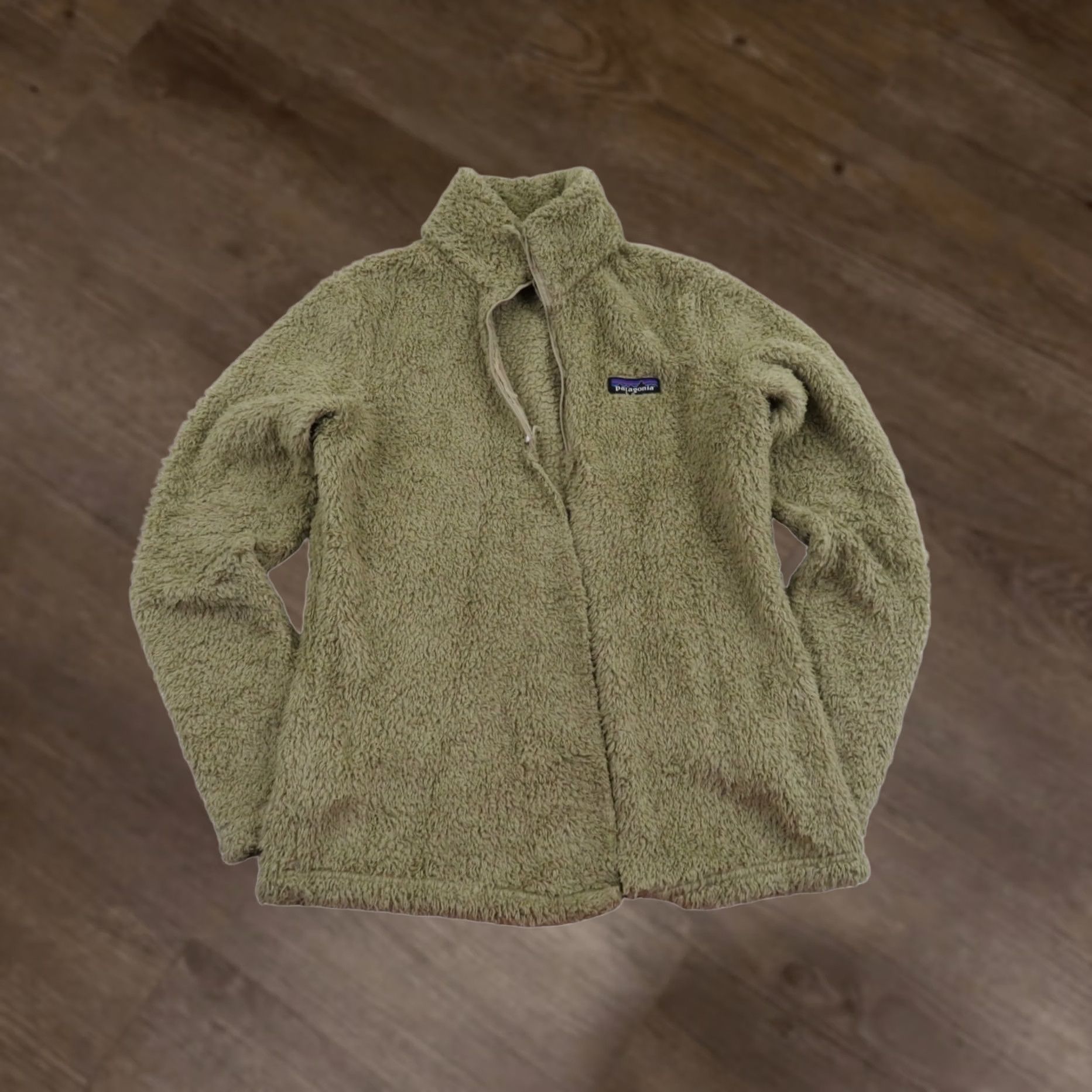 Patagonia Patagonia Los Gatos Jacket Womens XS Fuzzy Sherpa Deep Pile Fabric Scraps for Crafts Size XS / US 0-2 / IT 36-38 - 1 Thumbnail