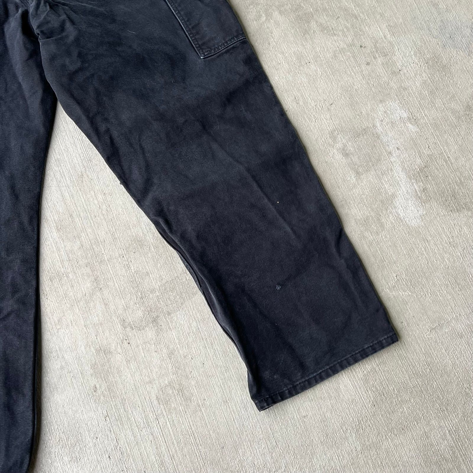 Carhartt × Vintage Carhartt black double knee work wear carpenter pants Size US 36 / EU 52 - 9 Thumbnail