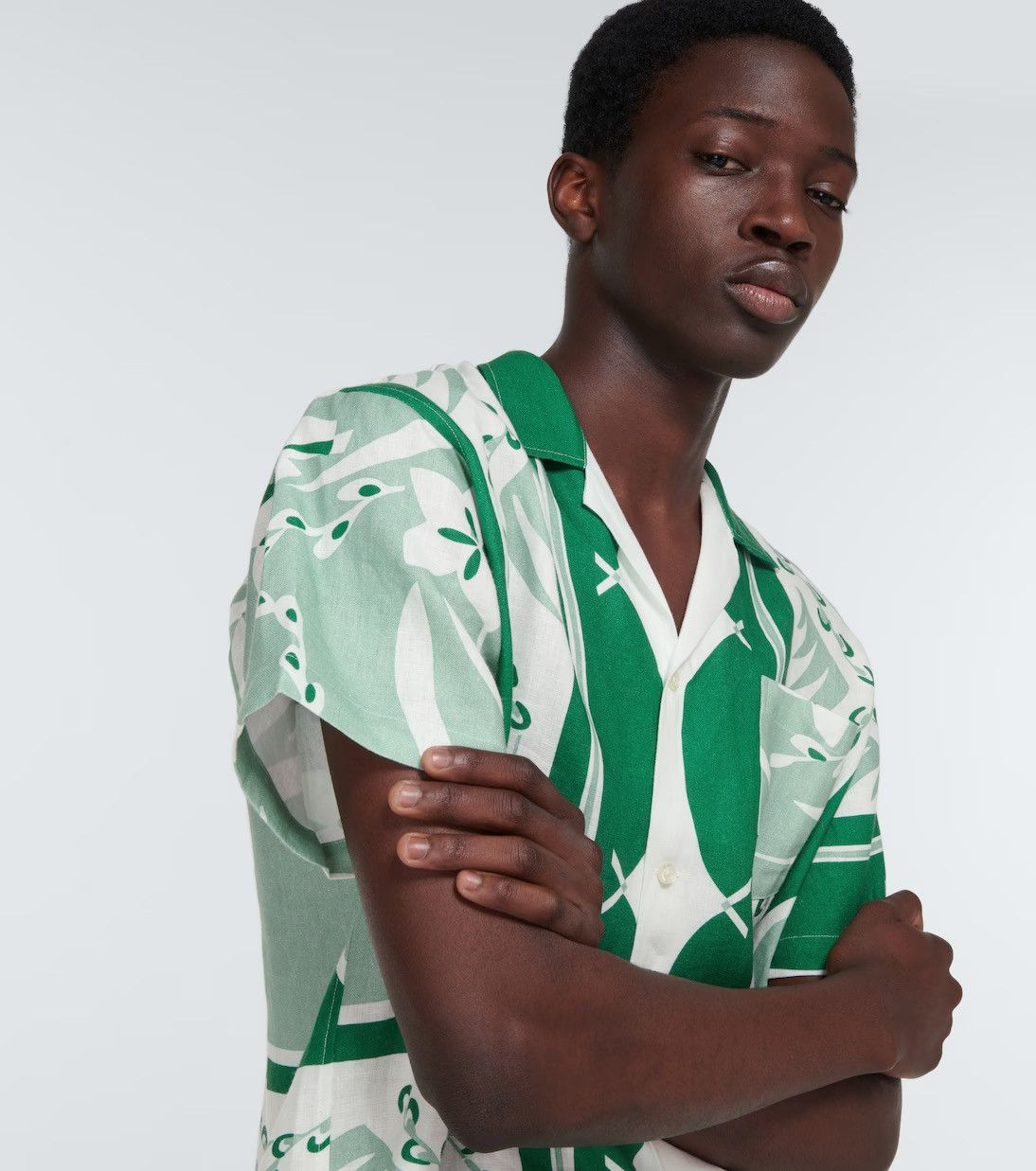 Bode BODE 2022 Green Prairie Willow Shirt Size US M / EU 48-50 / 2 - 6 Thumbnail