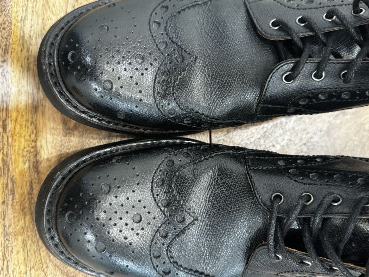 Grenson Grenson Fred Brogue Boots Black – UK 9 G, 8/10 Size US 10 / EU 43 - 13 Thumbnail