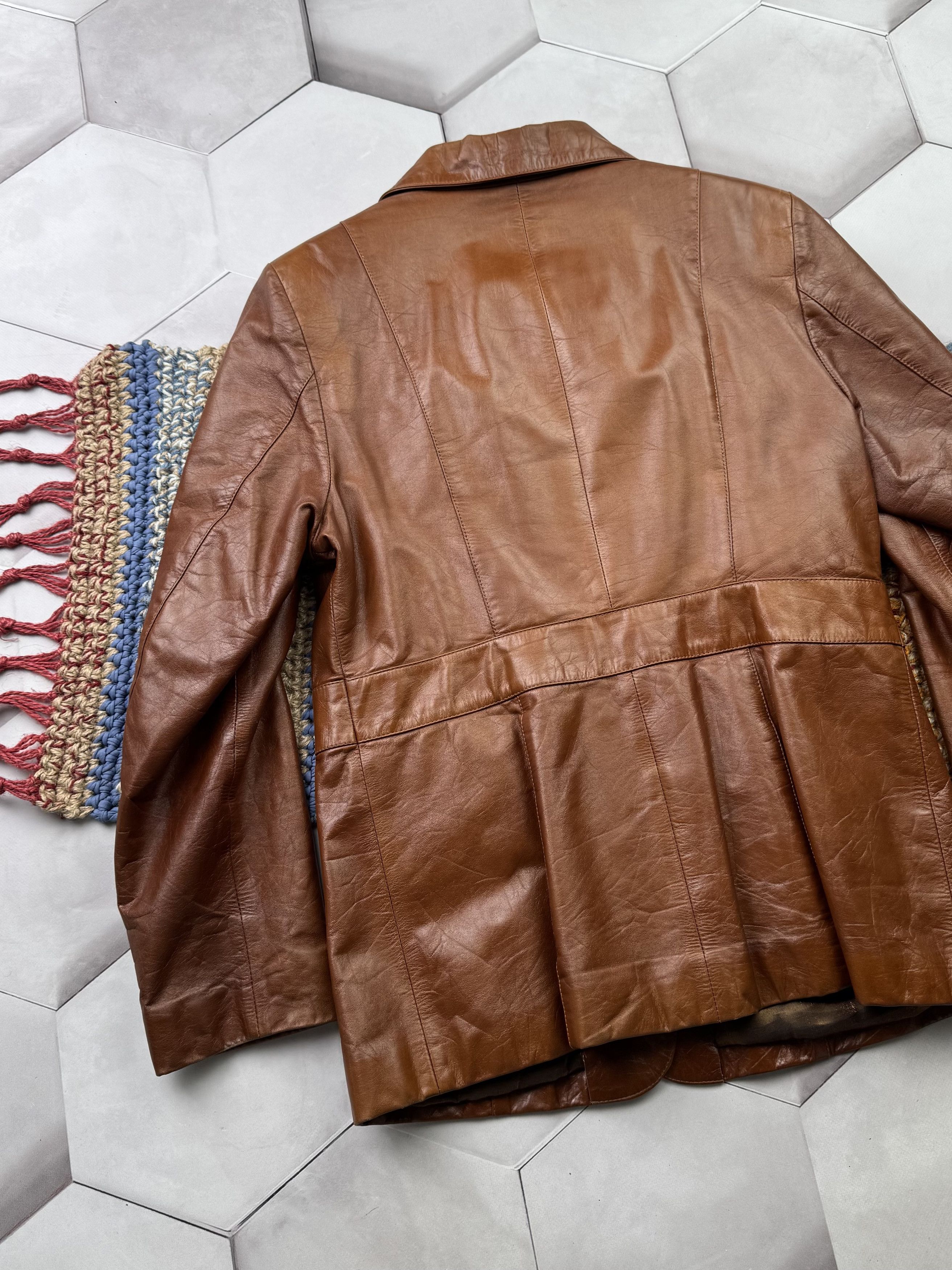 Vintage Vintage Leather Jacket (ES9) Size M / US 6-8 / IT 42-44 - 10 Thumbnail