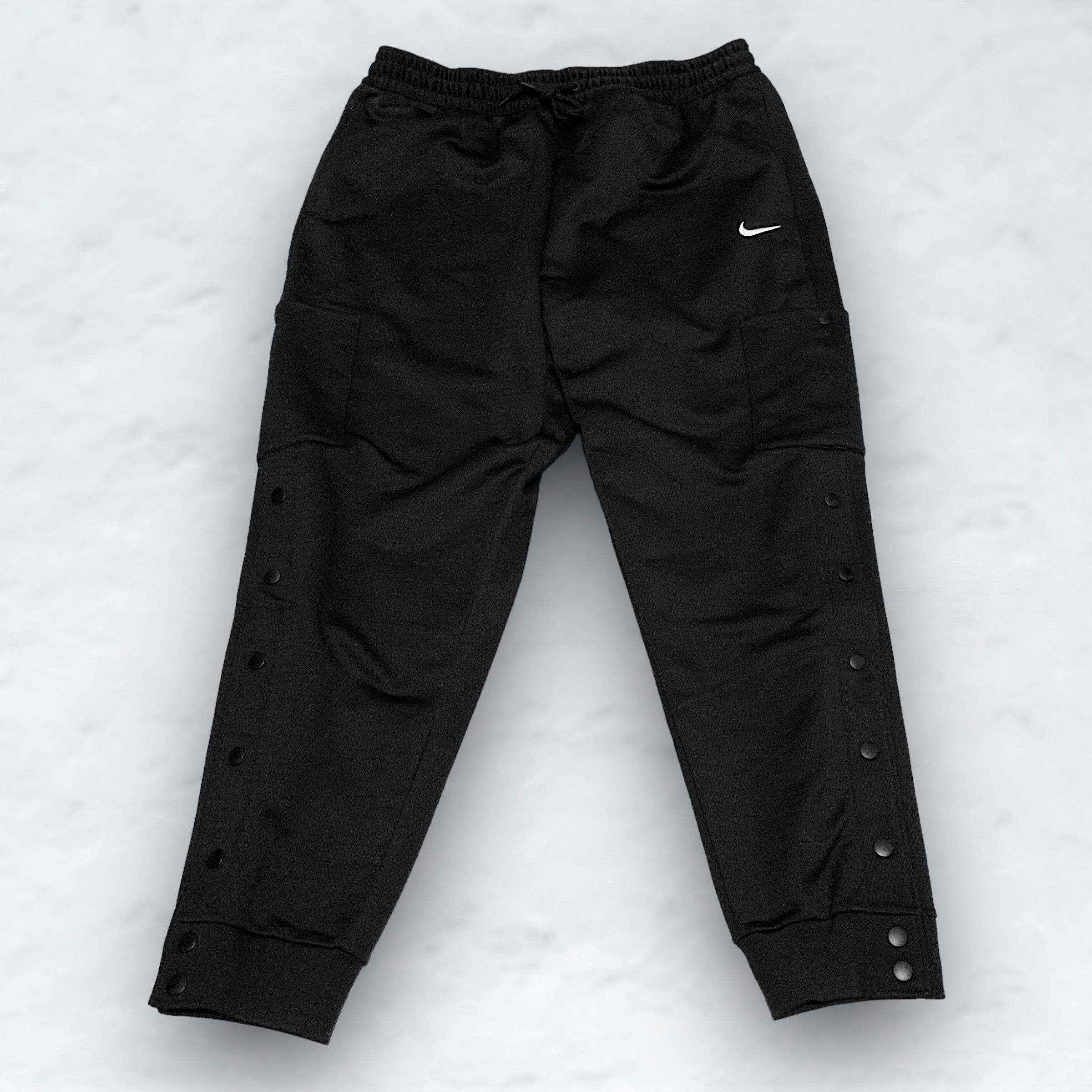 Nike Nike Basketball Therma Fit Cargo Snap Black Pants FB7109 010 Grailed