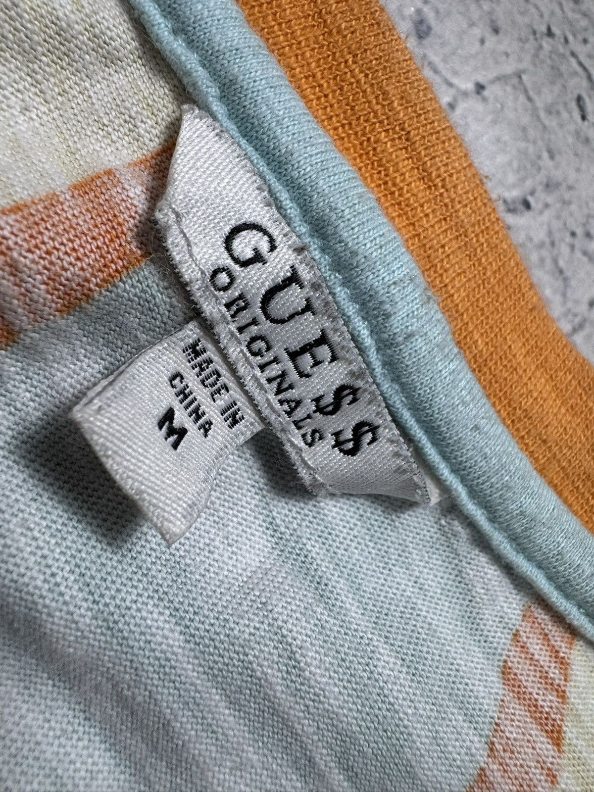 Guess Guess Jeans USA Asap Rocky Striped T-Shirt Size M Size US M / EU 48-50 / 2 - 6 Thumbnail