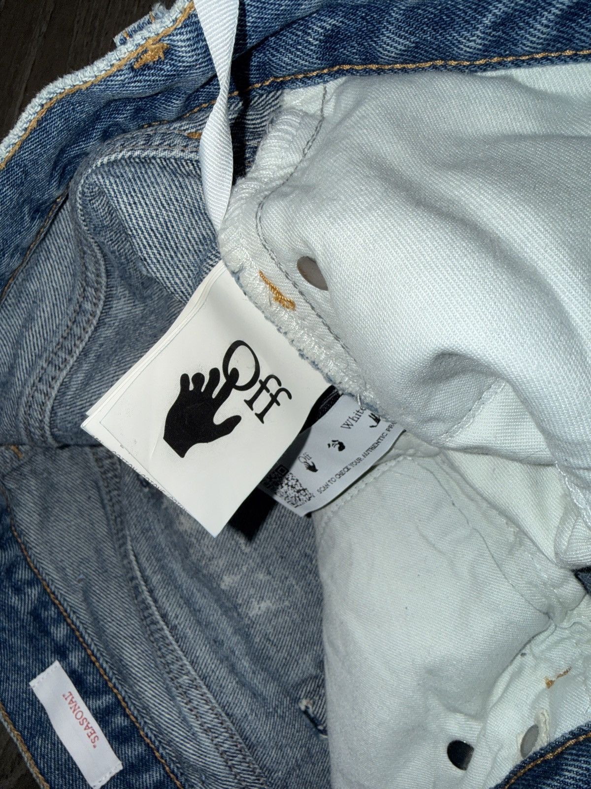 Off-White OFF WHITE JEANS Size US 30 / EU 46 - 6 Thumbnail