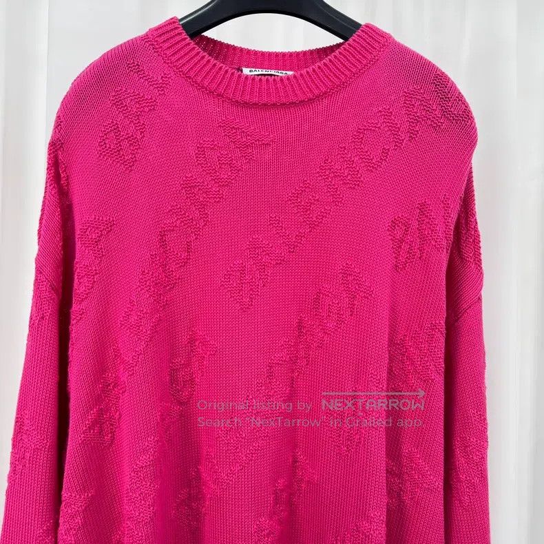 Balenciaga Balenciaga All-over Print Bulletproof Sweater Size US S / EU 44-46 / 1 - 3 Thumbnail