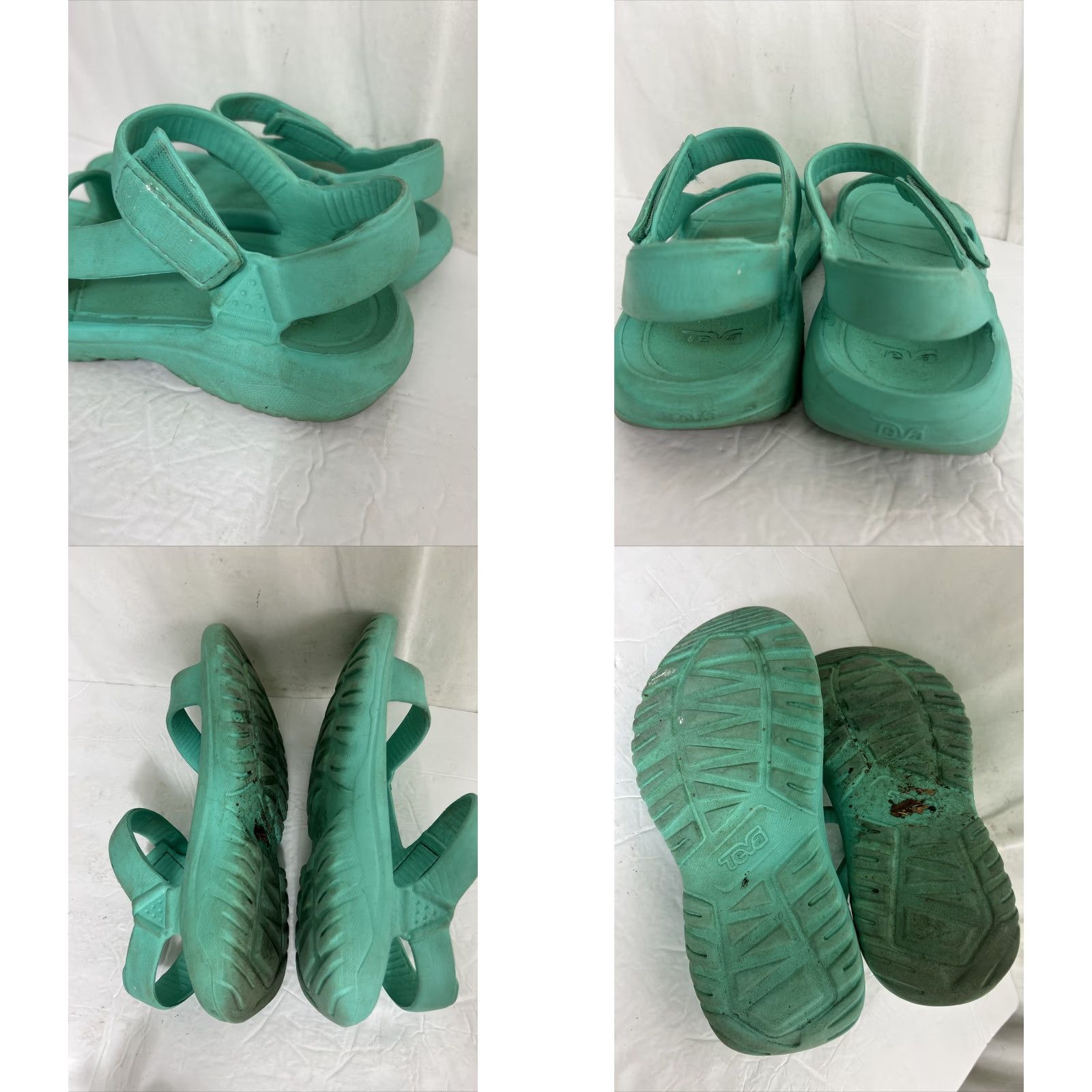 Teva Teva Womens Hurricane Drift Sandal Sports Sandal Ankle Strap Teal Green Size 7 Womens Shoes Size US 7 / IT 37 - 8 Thumbnail