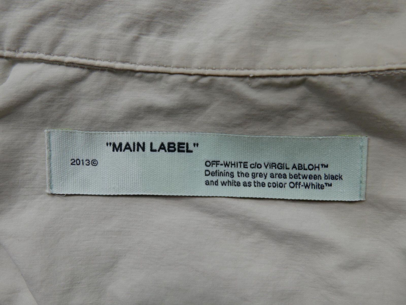 Off-White Off-White Jacket Shirt Universal Key Beige Ivory Cargo S Size US S / EU 44-46 / 1 - 3 Thumbnail
