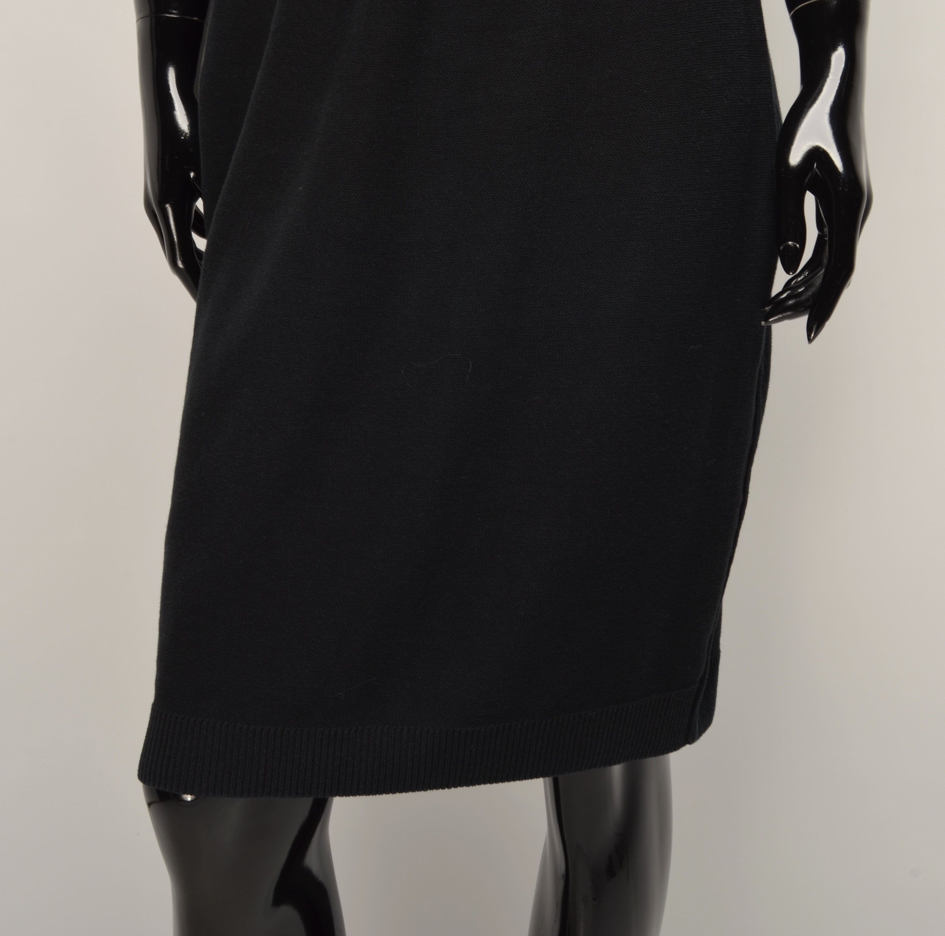 Sonia Rykiel Sonia Rykiel Black Midi Pencil Skirt Size 24" / US 00 / IT 34 - 9 Thumbnail