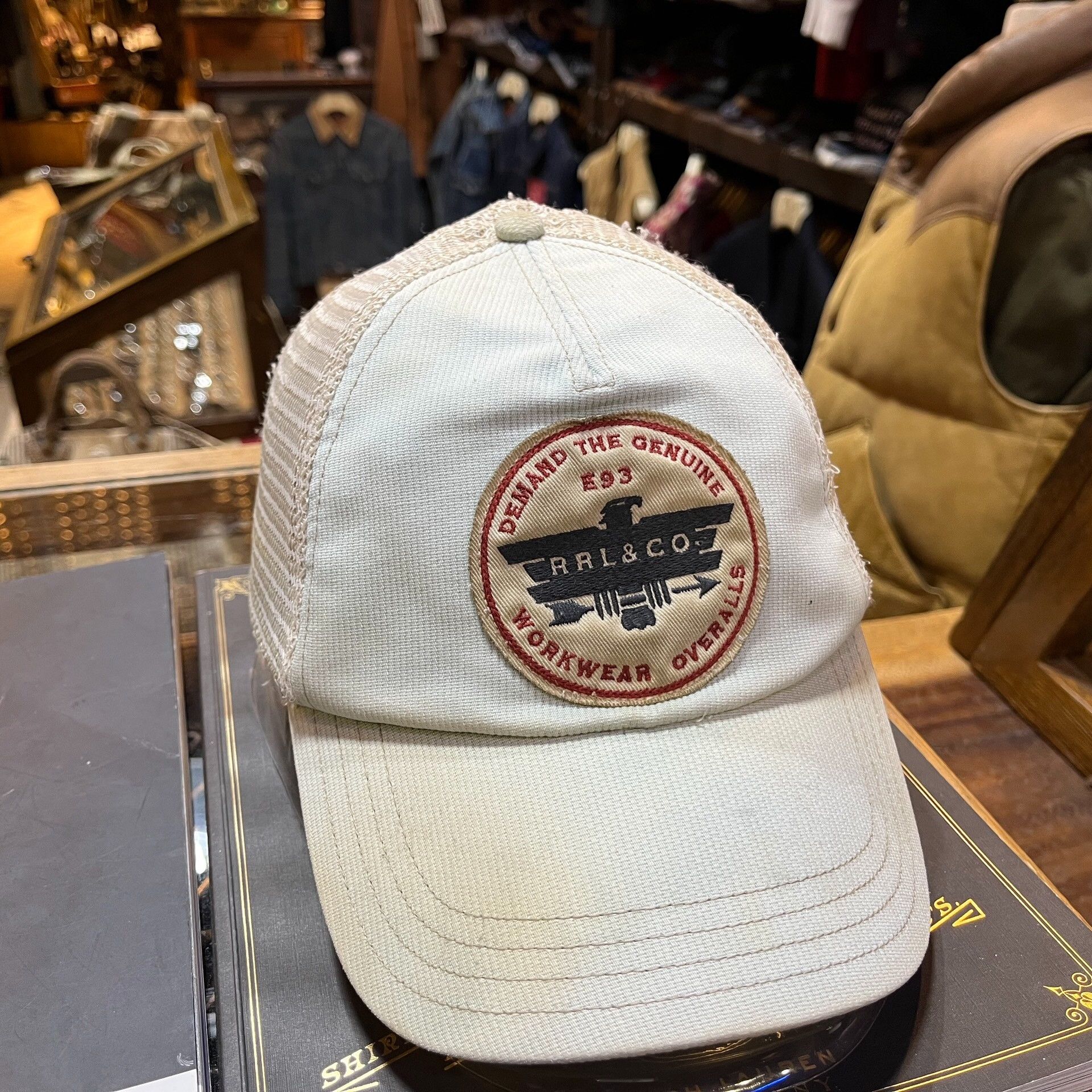 RRL Ralph Lauren RRL Double RL Ralph Lauren Baseball Cap Size ONE SIZE - 1 Thumbnail