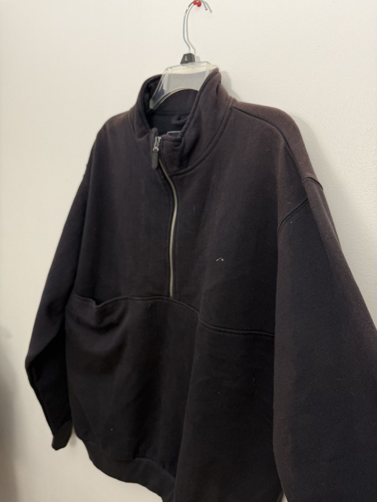 Vintage Sun faded quarter zip deadstock charles river navy Size US L / EU 52-54 / 3 - 2 Thumbnail