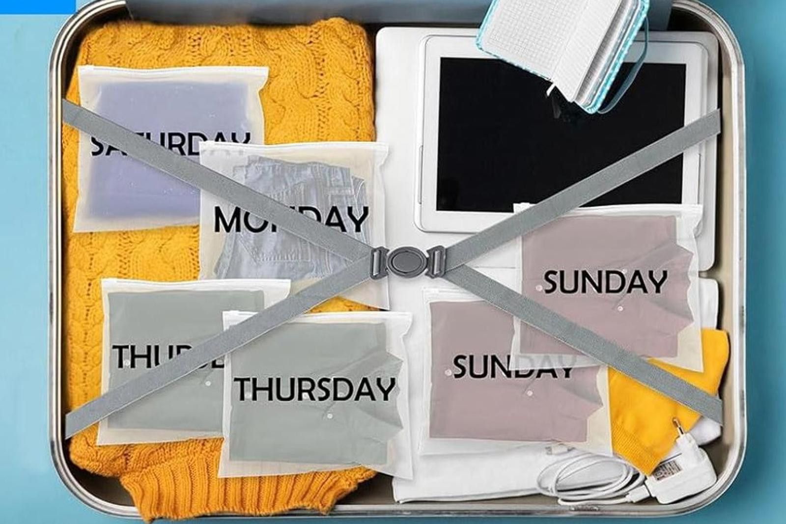 Genetic Manipulation Shinichiro Kuriya 6-Pack Saturday Travel Packing Cubes – Organize with Style! Size ONE SIZE - 2 Thumbnail