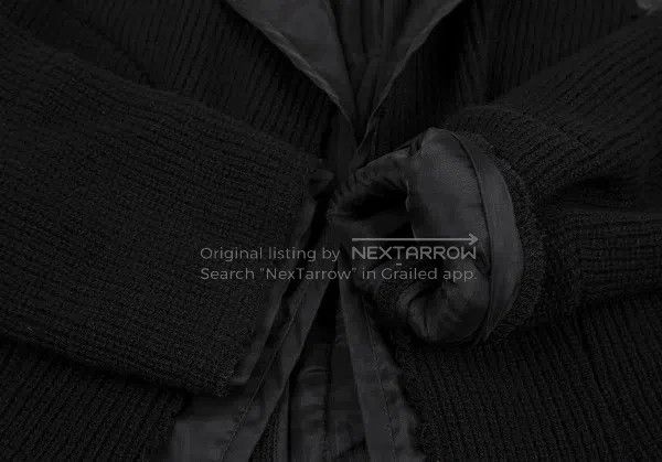Comme des Garcons Comme Des Garcons Black Vintage Design Cardigan Size XS / US 0-2 / IT 36-38 - 6 Thumbnail
