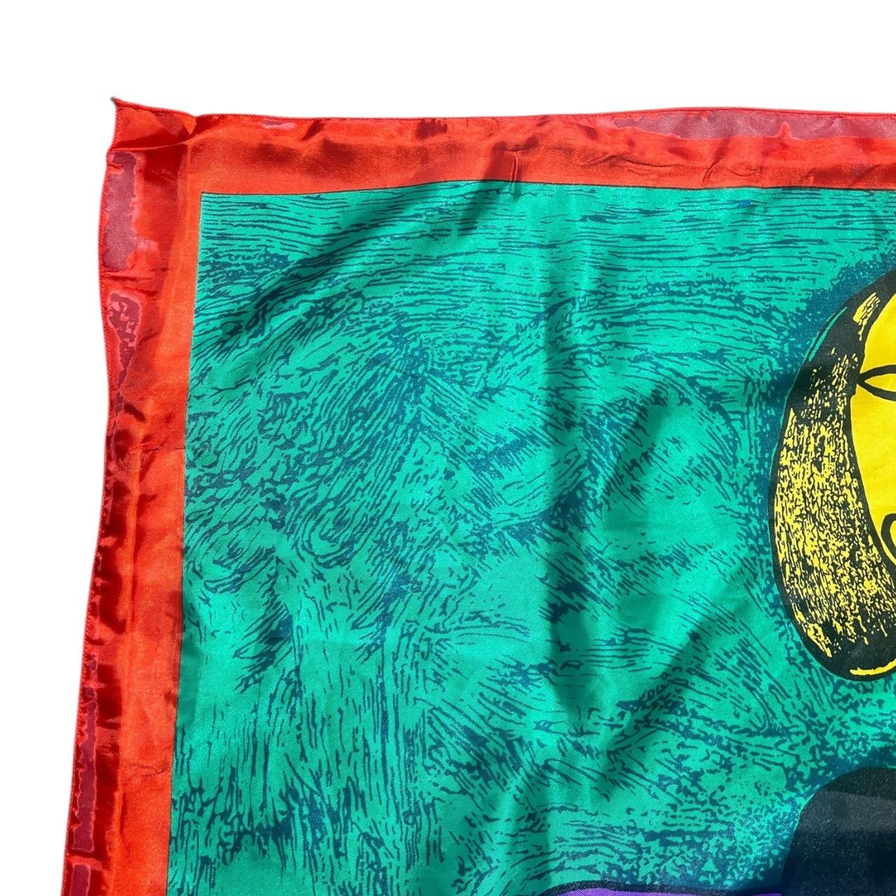 Other Vintage Picasso Print Art Silk Scarf Size ONE SIZE - 6 Thumbnail