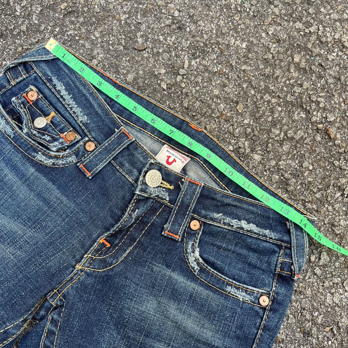 True Religion Vintage True Religion Flare Jeans Size 27" / US 4 / IT 40 - 6 Thumbnail