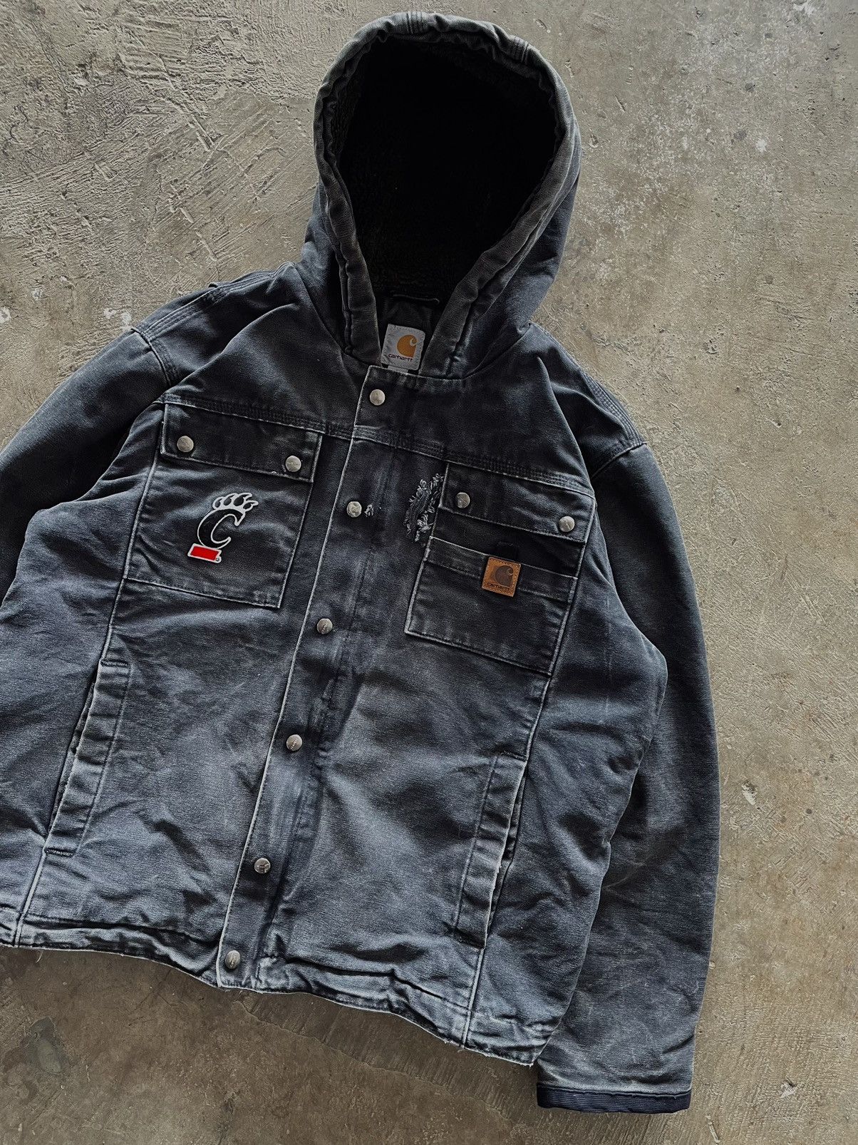 Carhartt × Vintage VINTAGE CARHARTT JACKET Size US L / EU 52-54 / 3 - 3 Thumbnail