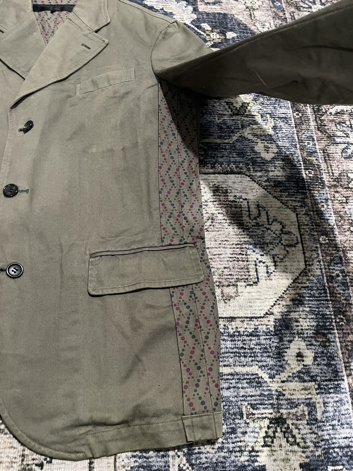 Comme des Garcons 🔥COMME DES GARÇONS HOMME 3 Button Blazer Size US M / EU 48-50 / 2 - 7 Thumbnail