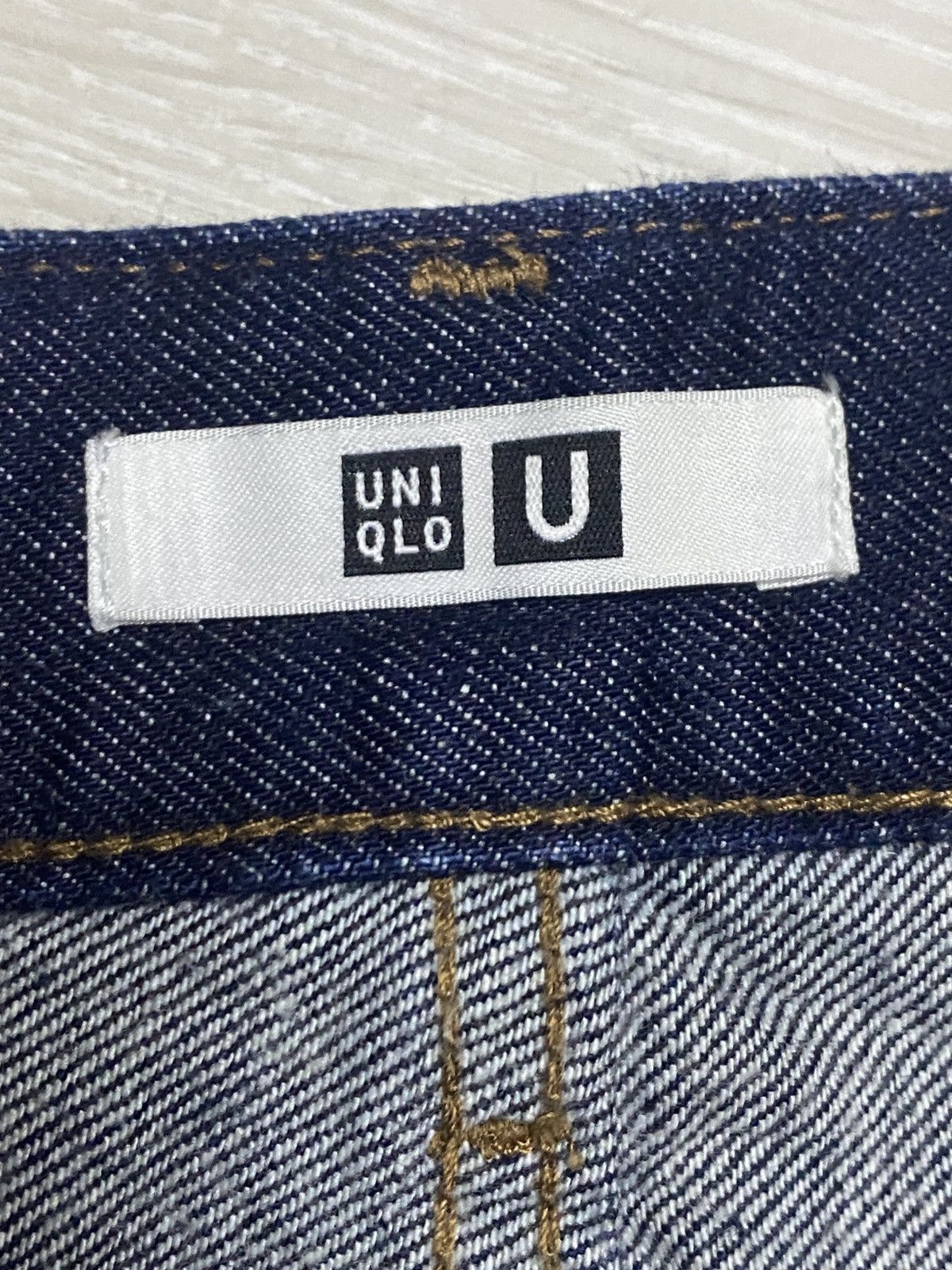 Christophe Lemaire Vintage Uniqlo Navy Blue Baggy Jeans Size US 27 - 9 Thumbnail