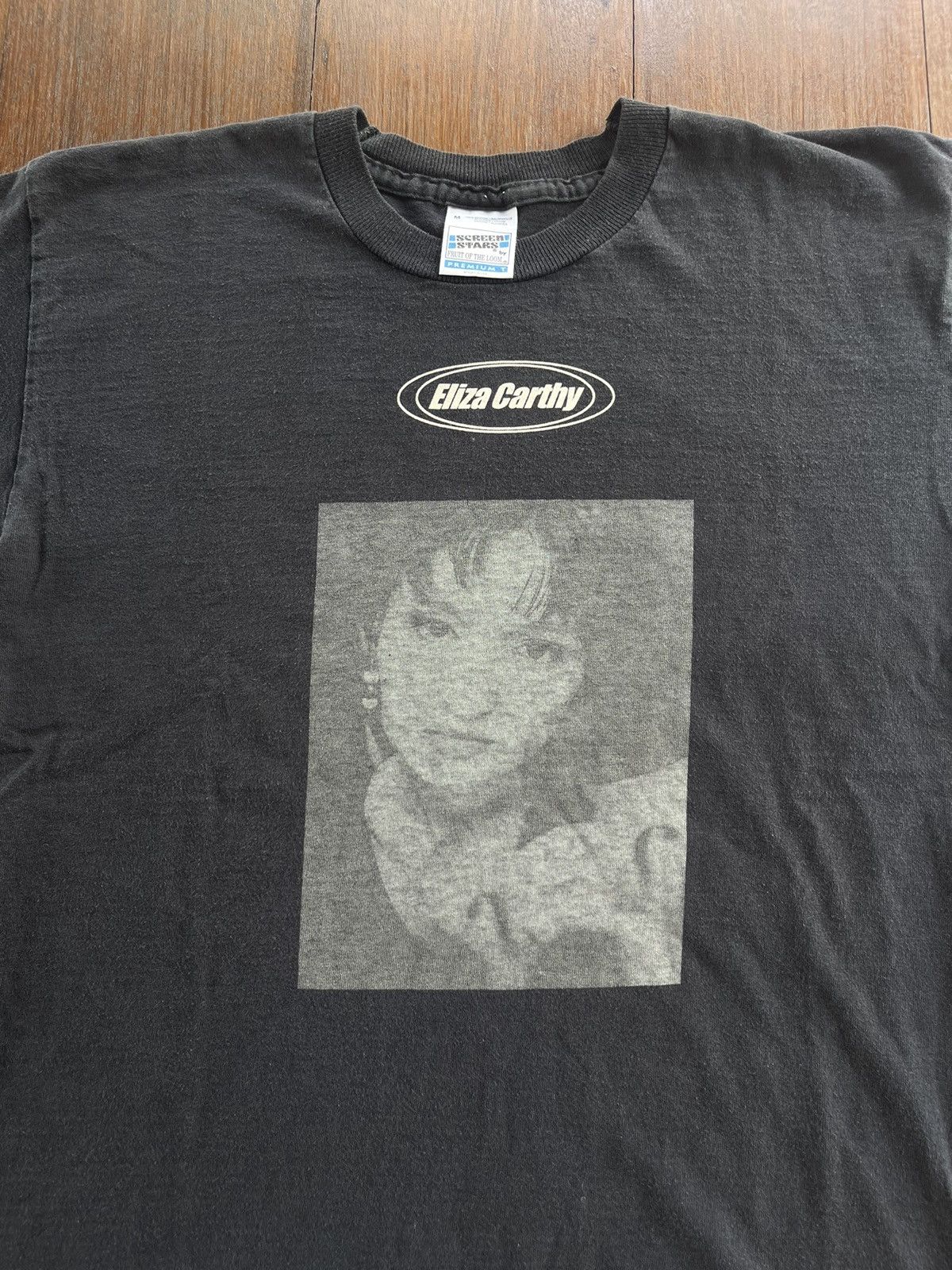 Band Tees × Vintage Vintage Eliza Carthy 90’s Artist Singer T-shirt Size US M / EU 48-50 / 2 - 3 Thumbnail