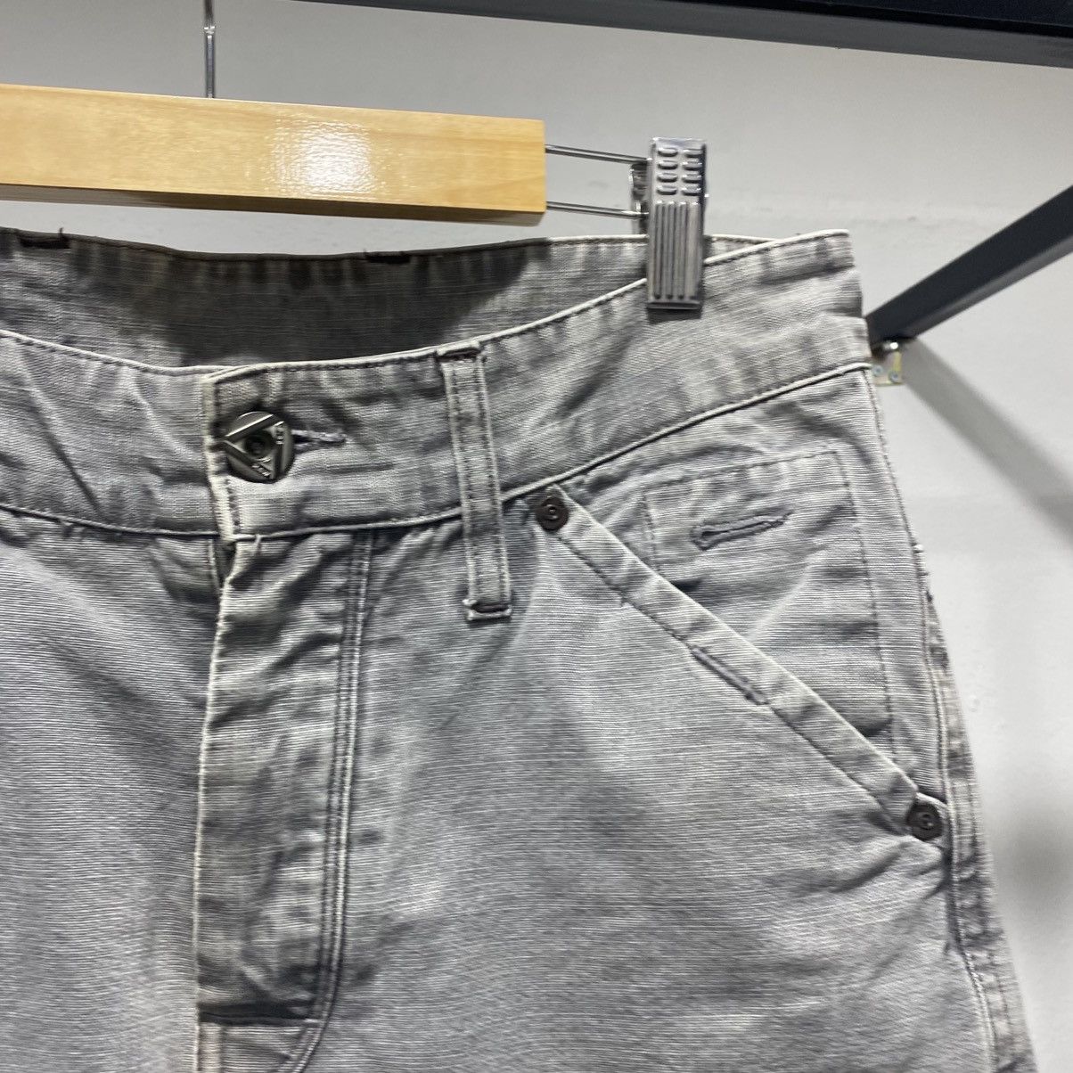 Voodoo Tactical Sickkk💀Gstar Raw Utility Cargo Pants 90s Size US 30 / EU 46 - 4 Thumbnail