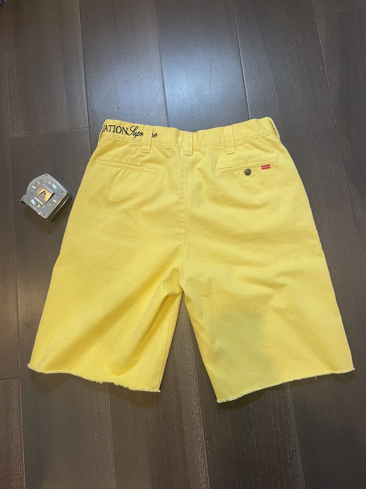 Supreme supreme x Bernadette corporation shorts in yellow Size US 30 / EU 46 - 2 Thumbnail