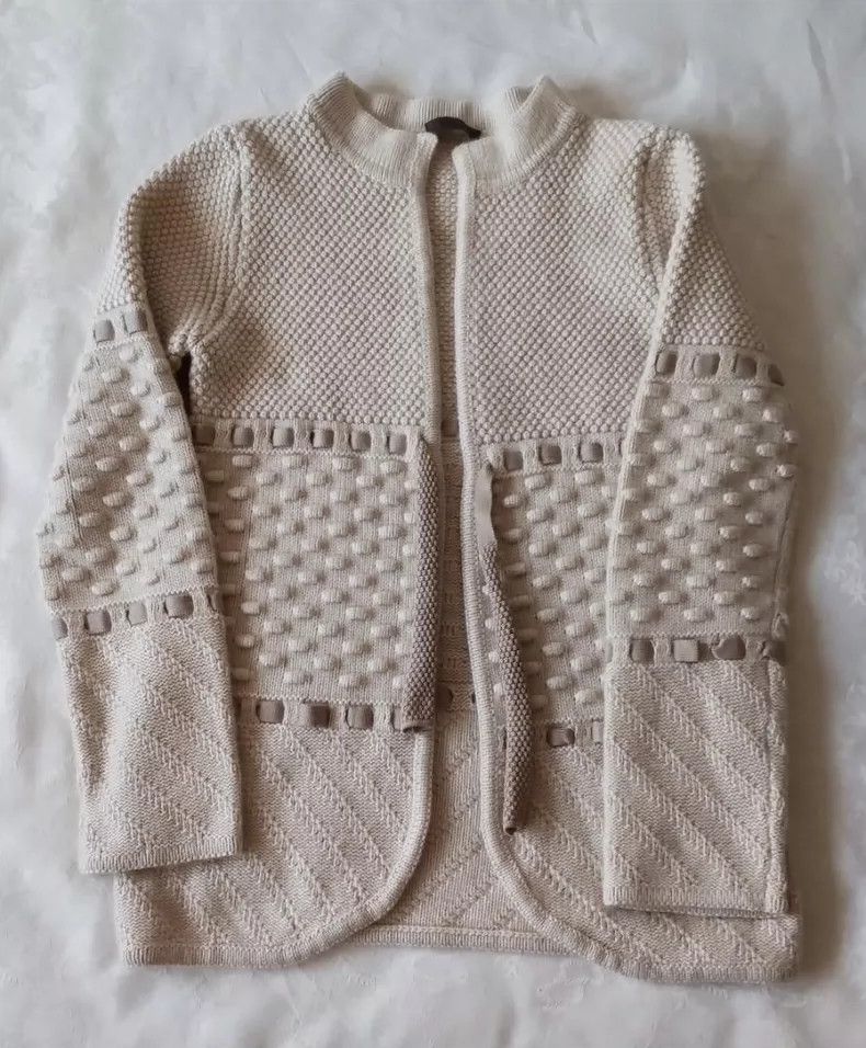 Loewe LOEWE Cashmere and silk blend cardigan 55% silk 45% cashme Size M / US 6-8 / IT 42-44 - 1 Thumbnail
