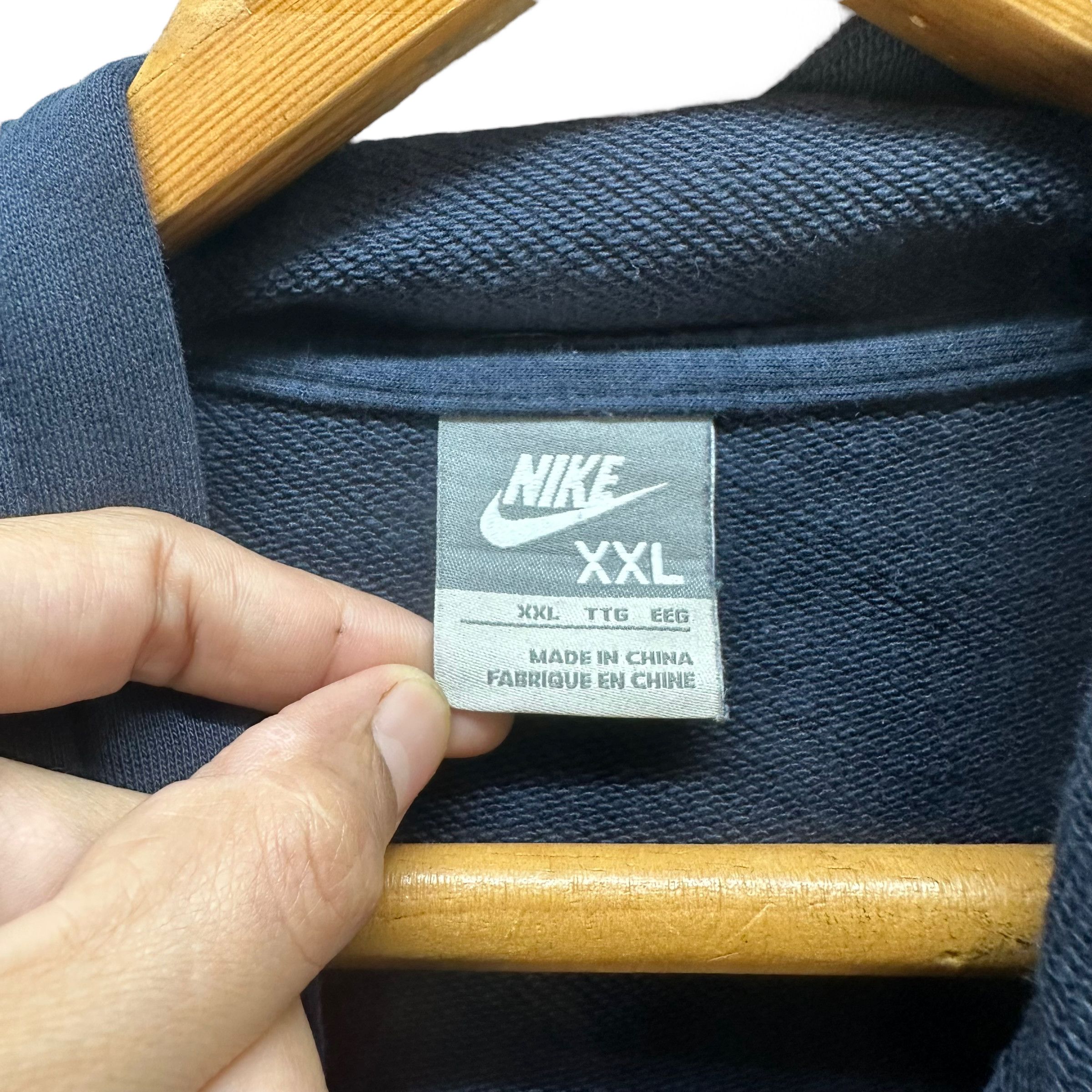Nike NIKE EMBROIDERY SMALL SWOOSH LOGO PULLOVER HOODIES #8556-014 Size US XXL / EU 58 / 5 - 7 Thumbnail