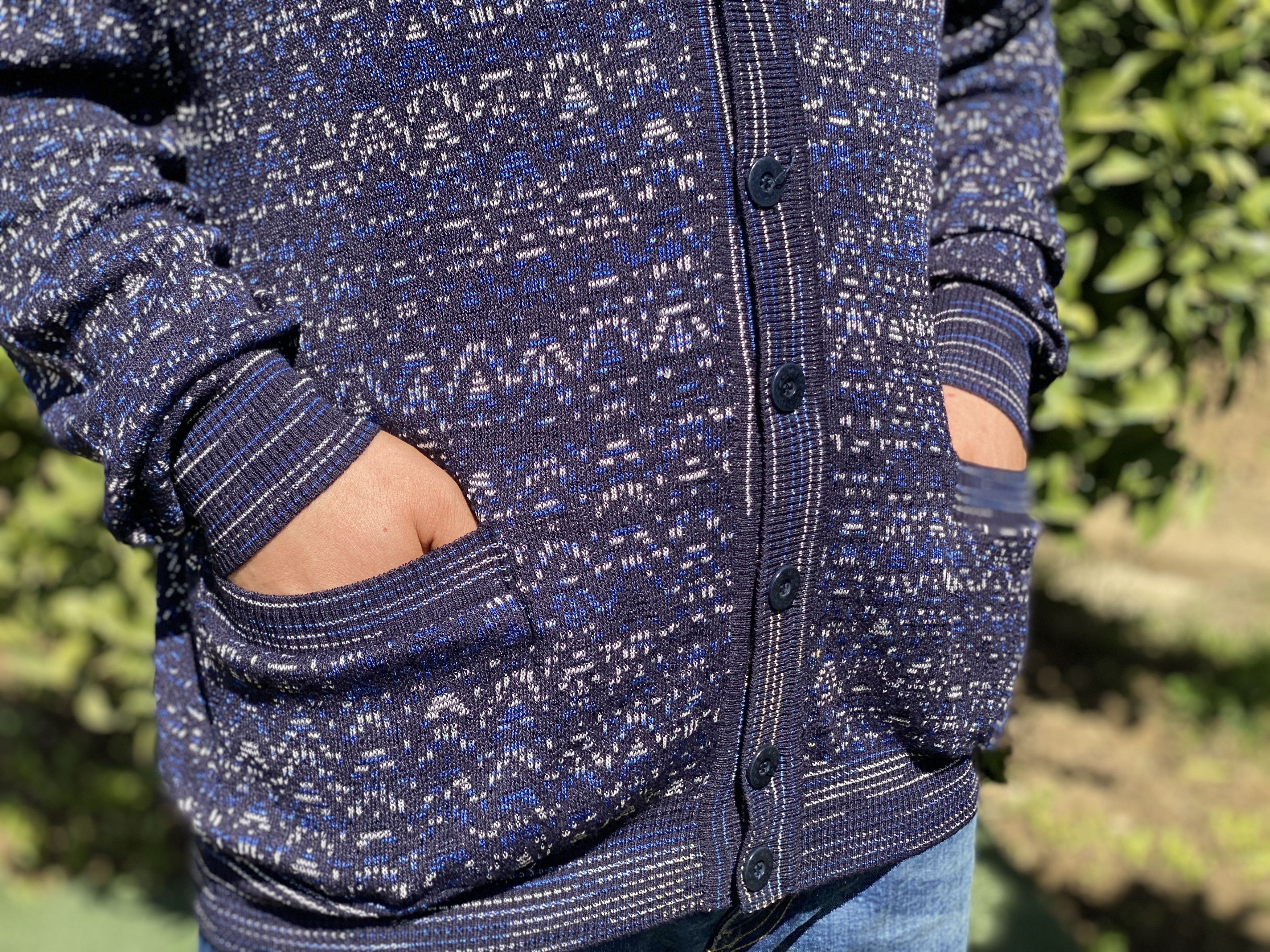 Missoni Sport Missoni Cardigan 3D Pullover Retro Size 52 L Jeresy Size US L / EU 52-54 / 3 - 5 Thumbnail