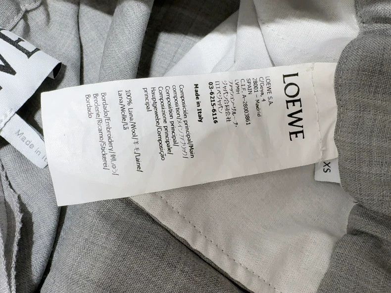 Loewe LOEWE sizeXS Grey suit trousers Size 27" / US 4 / IT 40 - 2 Thumbnail