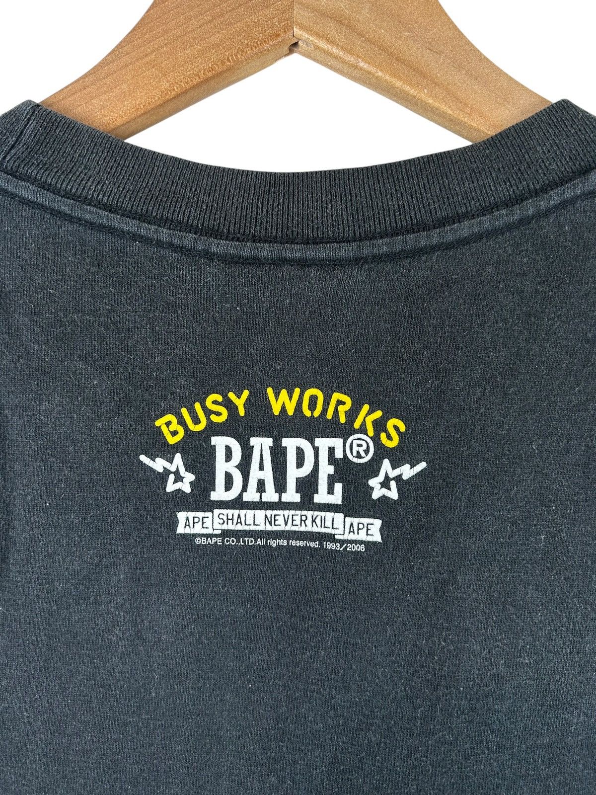 Bape 2006 Bape Neon Sign Head Logo Print T-Shirt Size US M / EU 48-50 / 2 - 6 Thumbnail