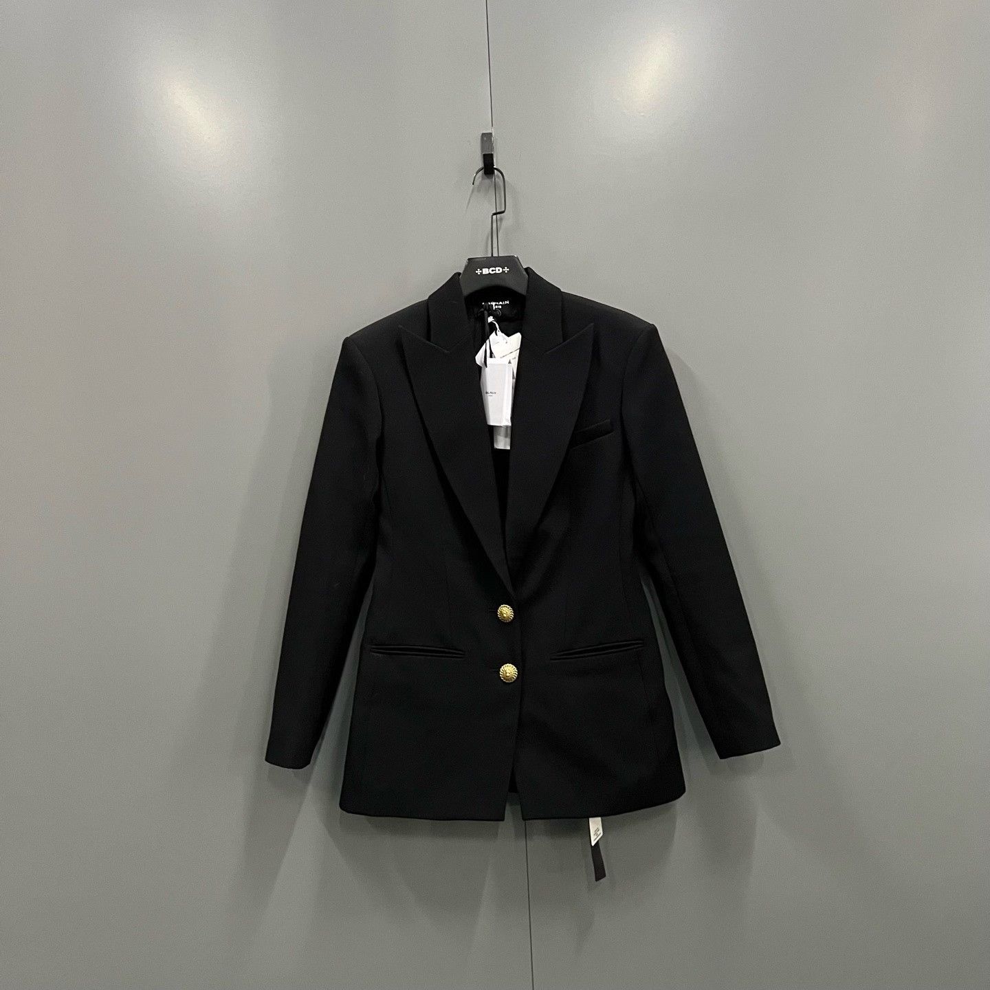 Balmain Balmain Formal Black Jacket it_40 Women Size S / US 4 / IT 40 - 1 Thumbnail