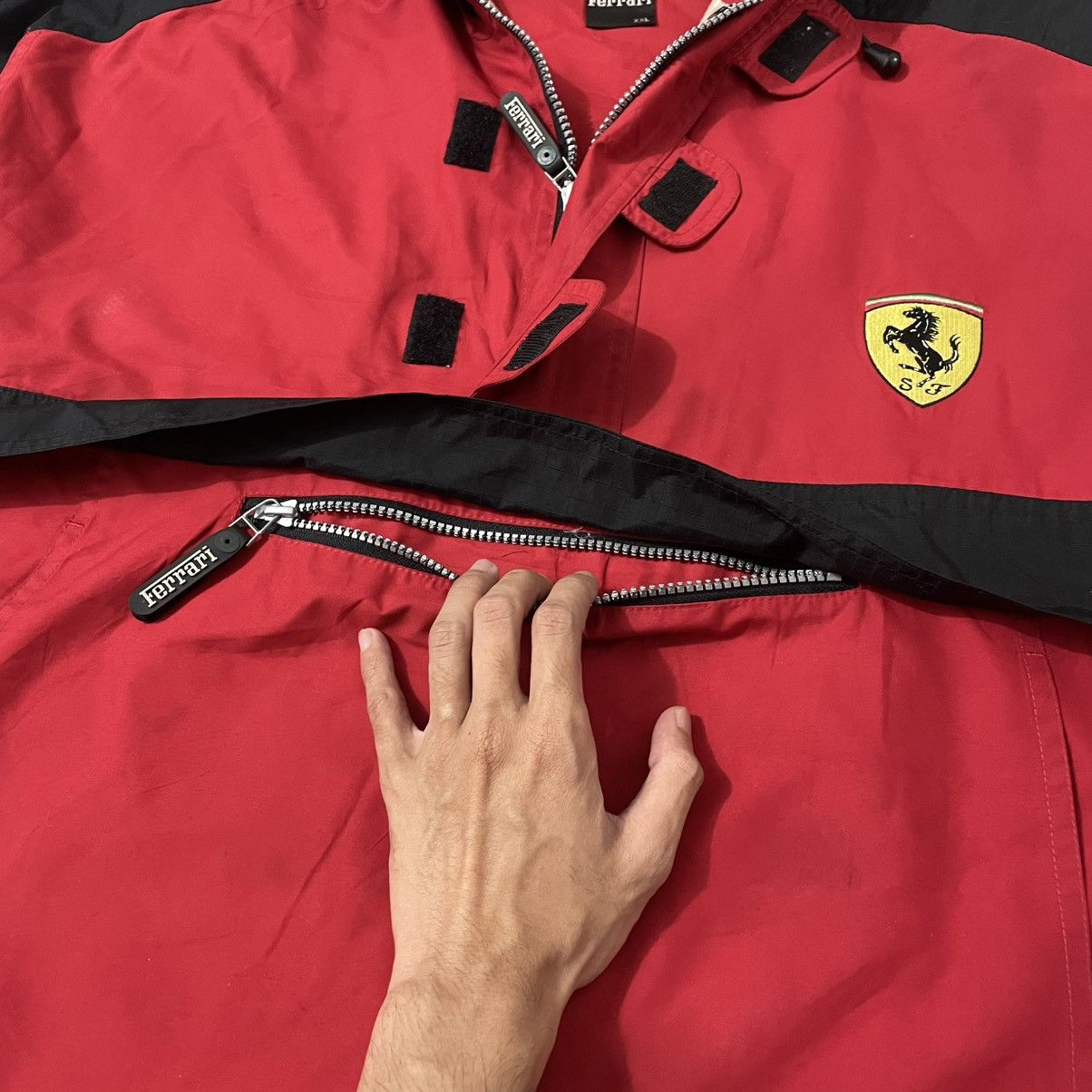 Ferrari × Formula 1 × Sports Specialties Vintage Ferarri Halfzip Racing Jacket Size US XXL / EU 58 / 5 - 4 Thumbnail