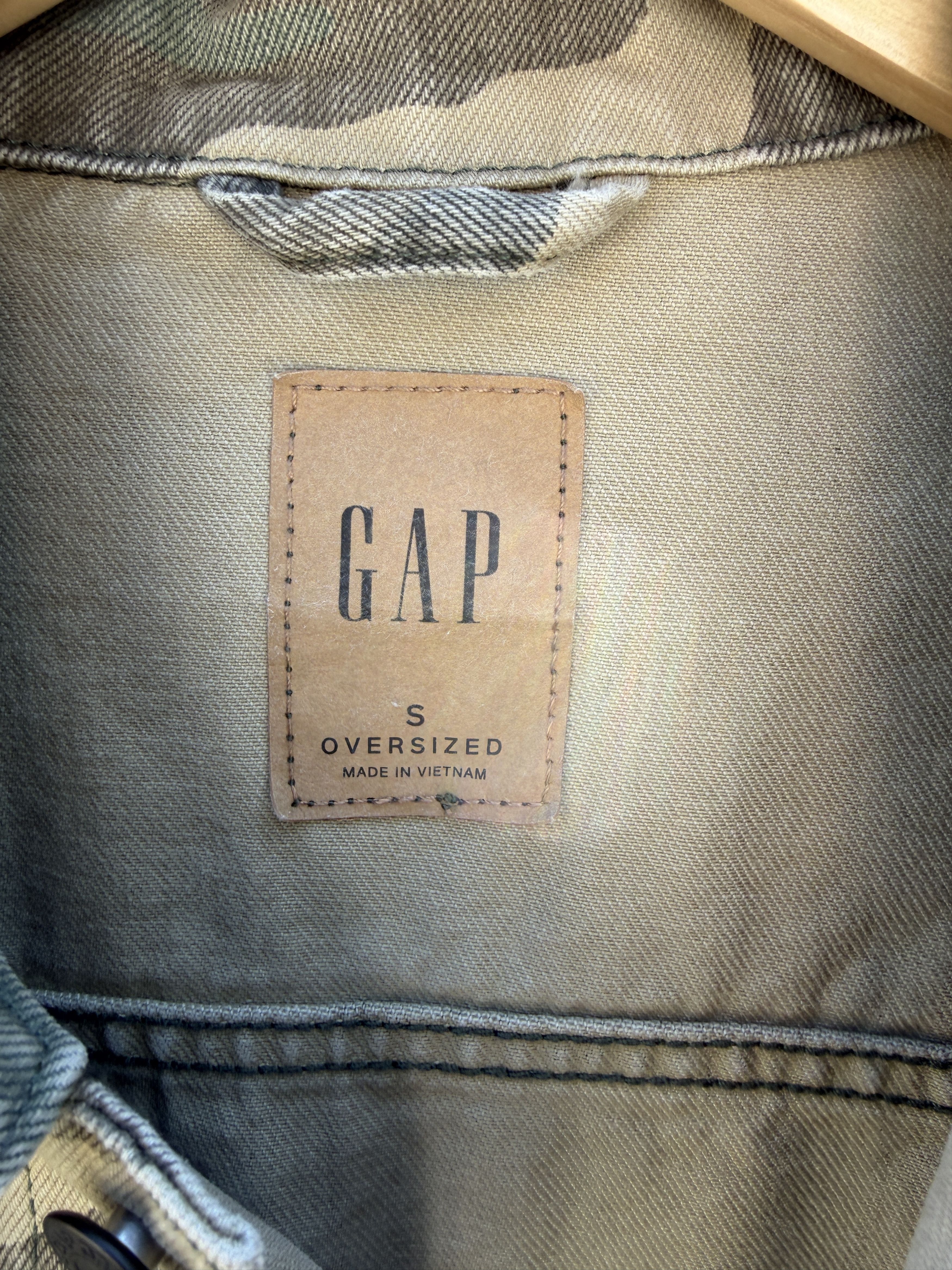 Gap Gap Denim Trucker Camo Size US S / EU 44-46 / 1 - 5 Thumbnail