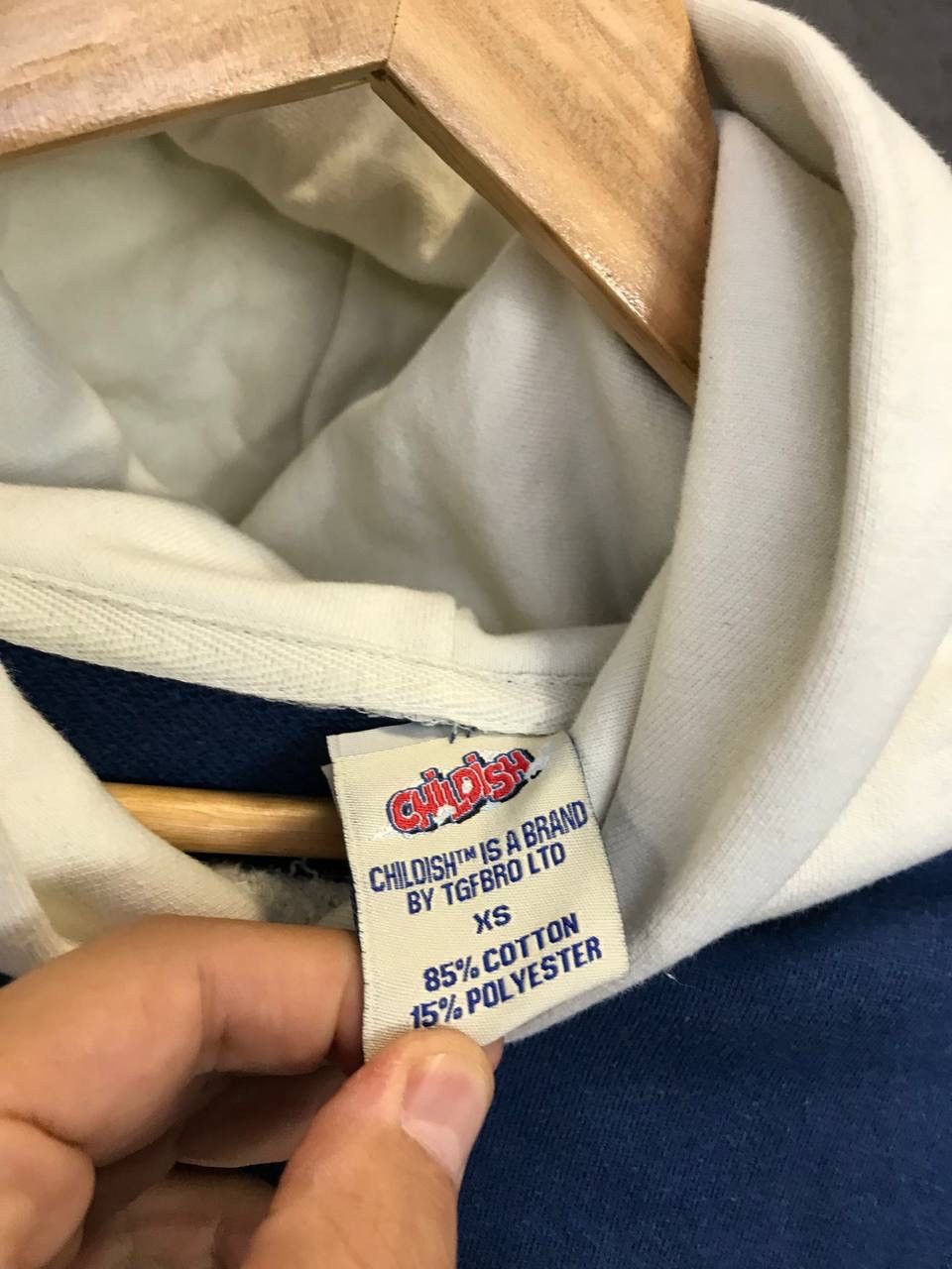 CHILDS Childish overprinted hoodie Size US XS / EU 42 / 0 - 6 Thumbnail