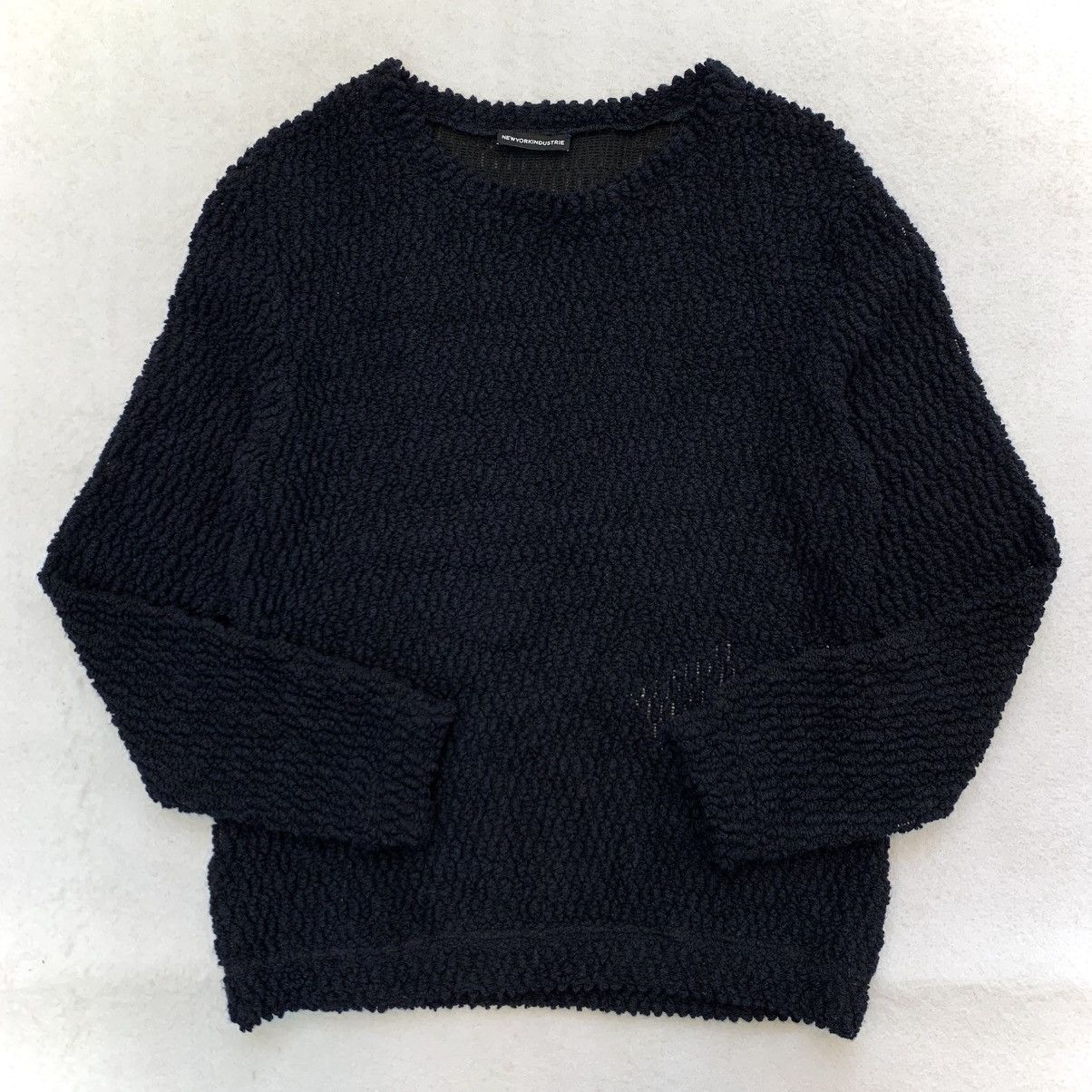 NEWYORKINDUSTRIE 2010s New York Industrie Knit Long Sleeve Size US S / EU 44-46 / 1 - 2 Thumbnail