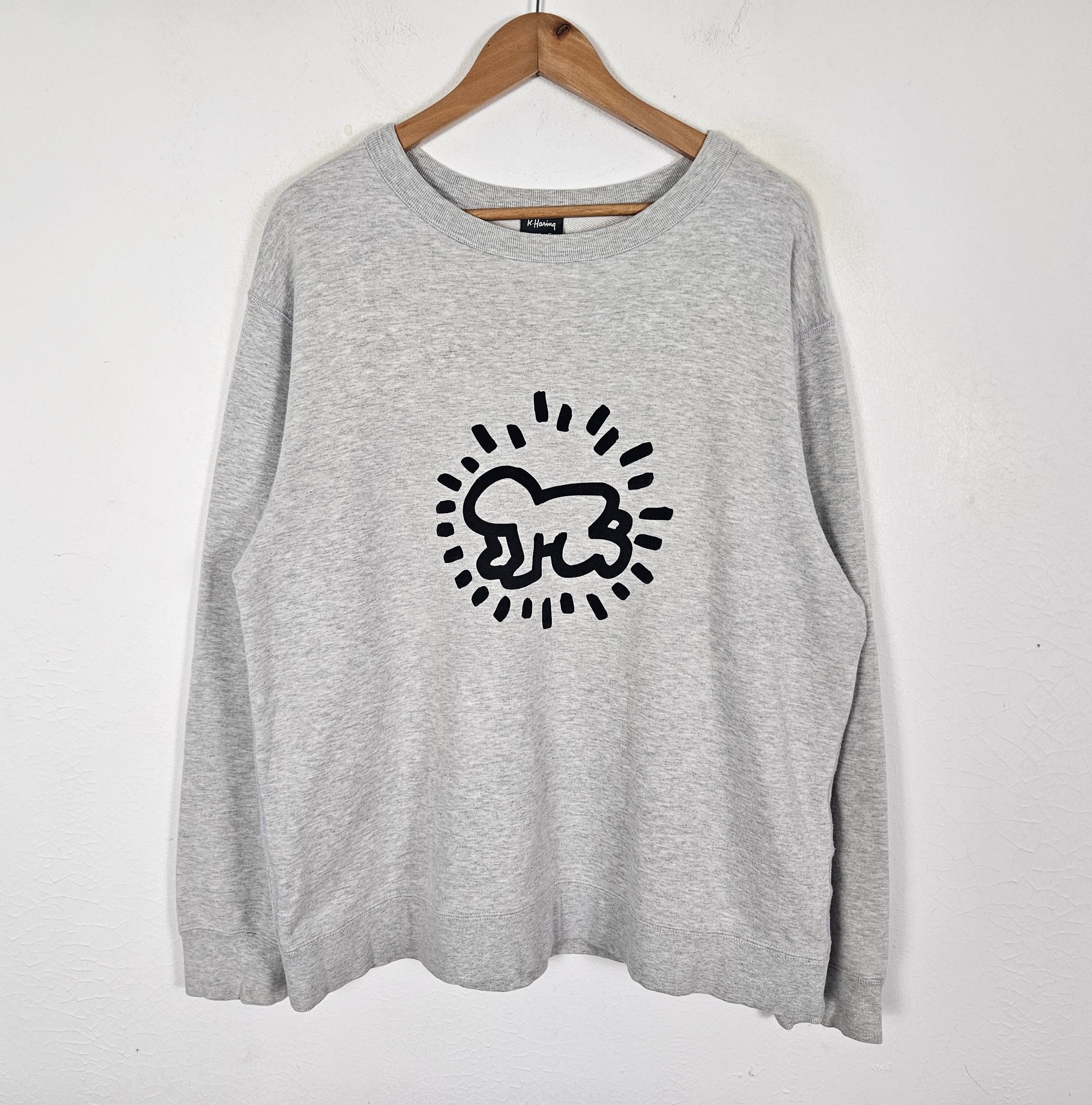 Keith Haring Vintage Keith Haring pop art sweatshirt Size US XL / EU 56 / 4 - 2 Thumbnail