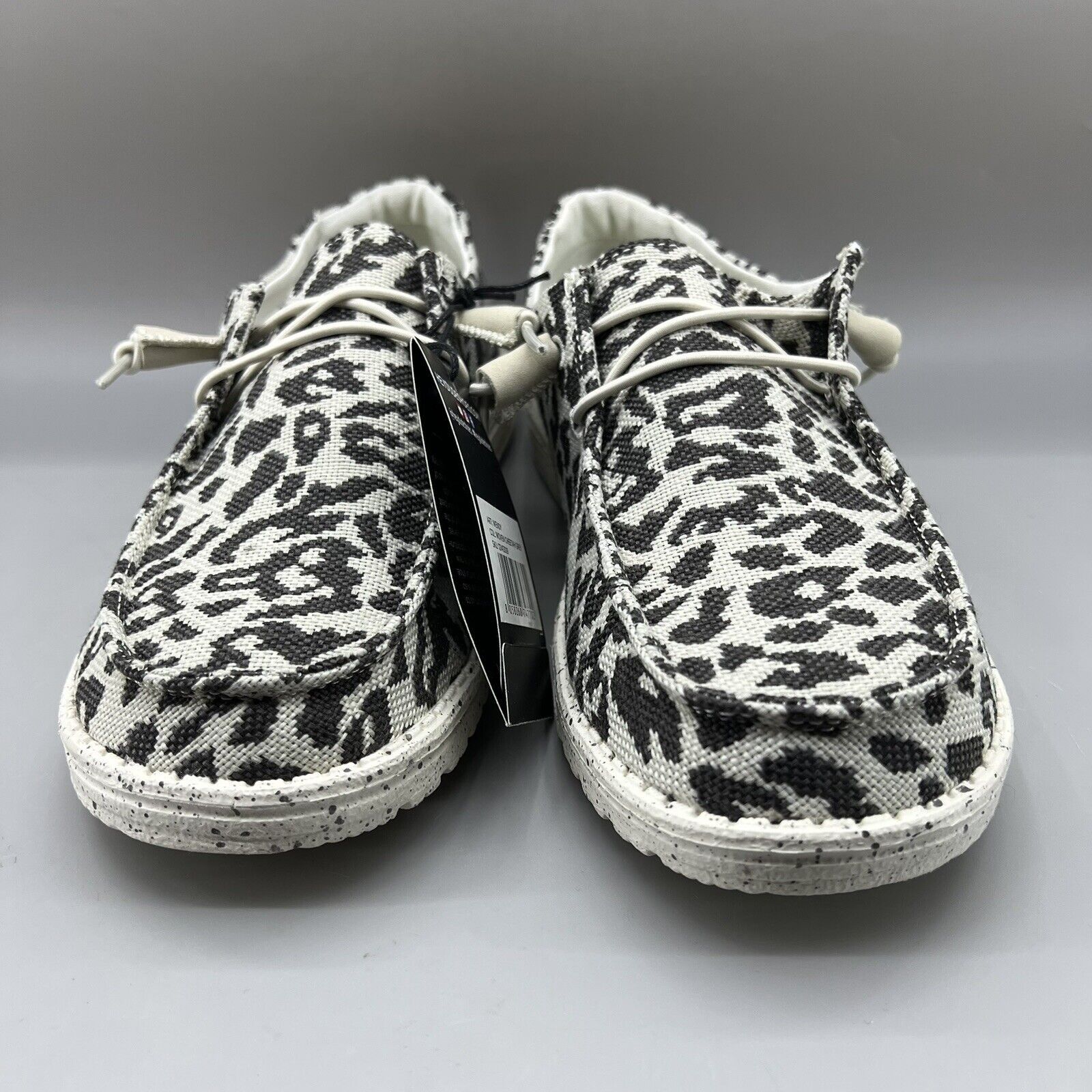 Other Hey Dude Wendy Woven Cheetah Women Size 9 Gray Slip On Size US 9 / IT 39 - 2 Thumbnail