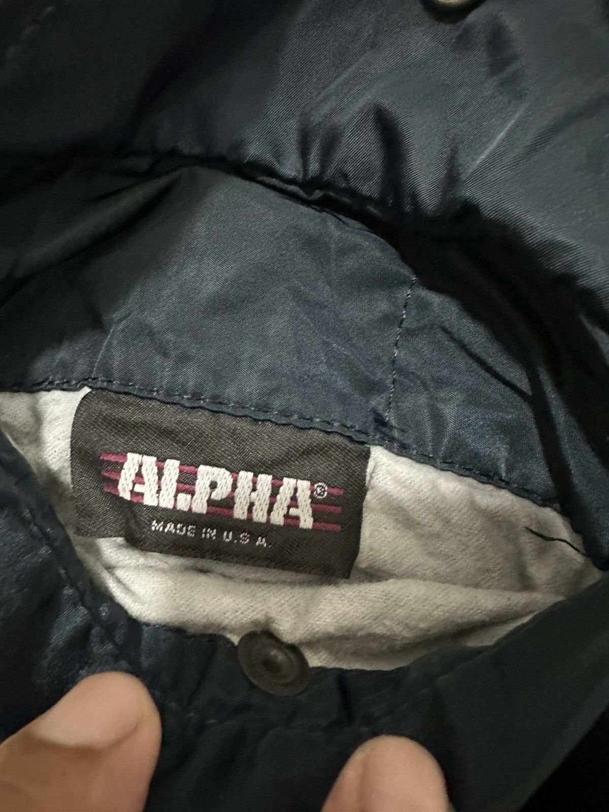 Alpha Industries Vintage 90’s ALPHA INDUSTRIES MA-1 Flight Jacket Design Size US XL / EU 56 / 4 - 3 Thumbnail