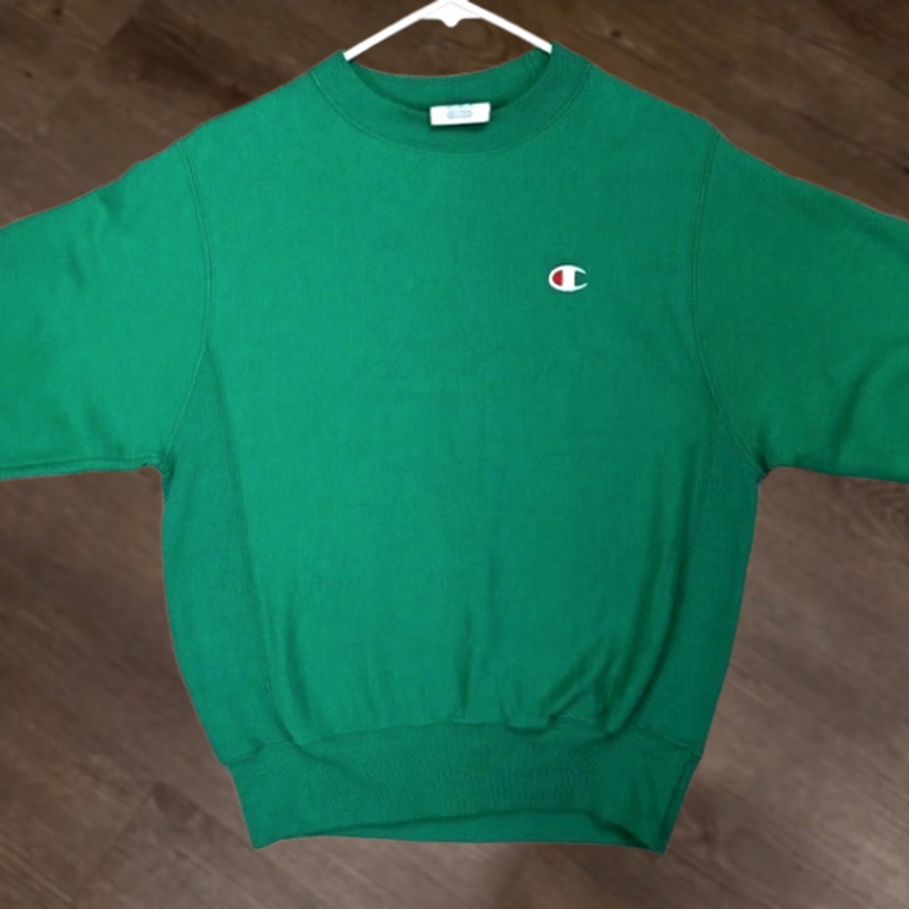 Champion Champion Reverse Weave Sweatshirt Mens Adult XS Green Crew Neck Pullover Sweater Size US XS / EU 42 / 0 - 1 Thumbnail