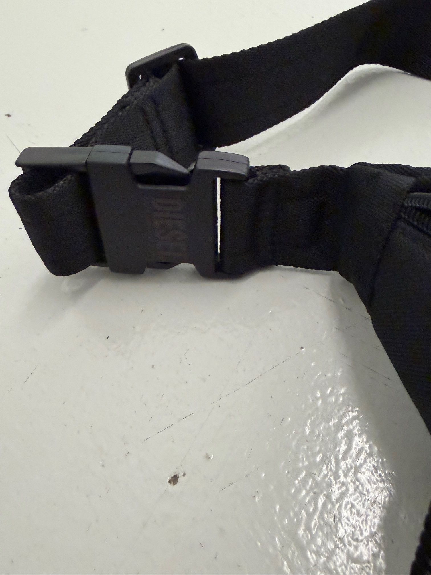 Diesel Black 'HOLI-D' Logo Belt Bag Size ONE SIZE - 3 Thumbnail