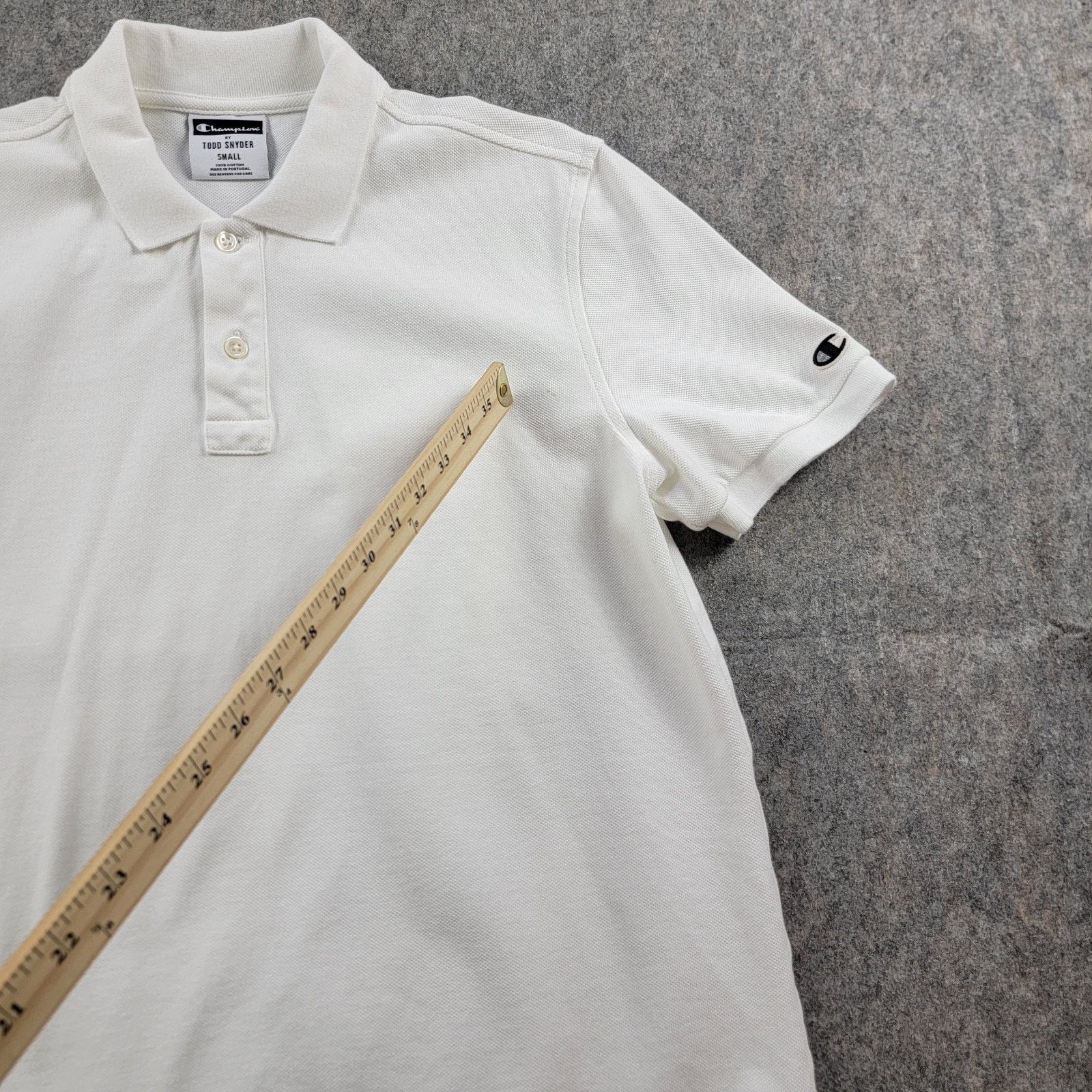 Todd Snyder Champion x Todd Snyder Pique Polo Shirt Short Sleeve *Read* Size US S / EU 44-46 / 1 - 7 Thumbnail