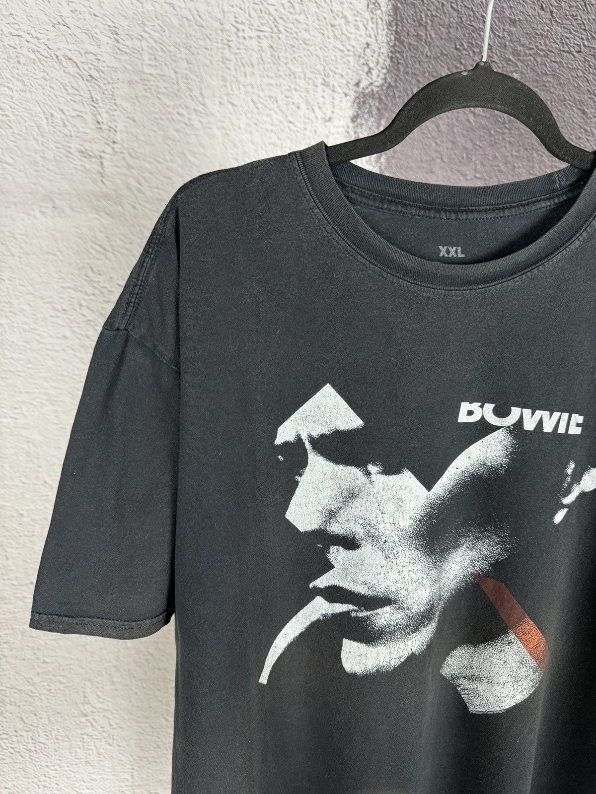 Band Tees David Bowie tee Shirt big logo Print Steve Schapiro size XXL Size US XXL / EU 58 / 5 - 3 Thumbnail